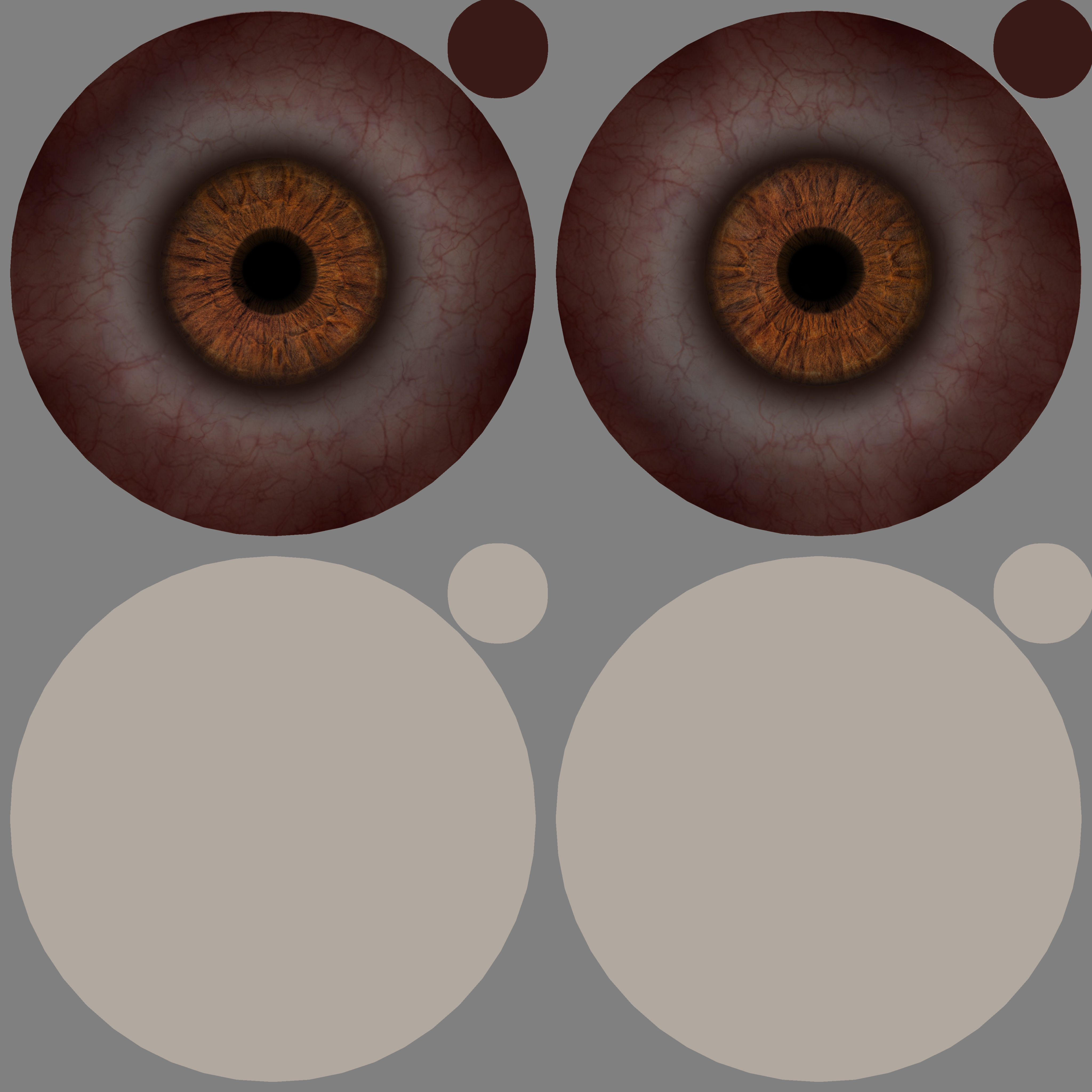 Realistic Rigged Gorilla 3D model_8