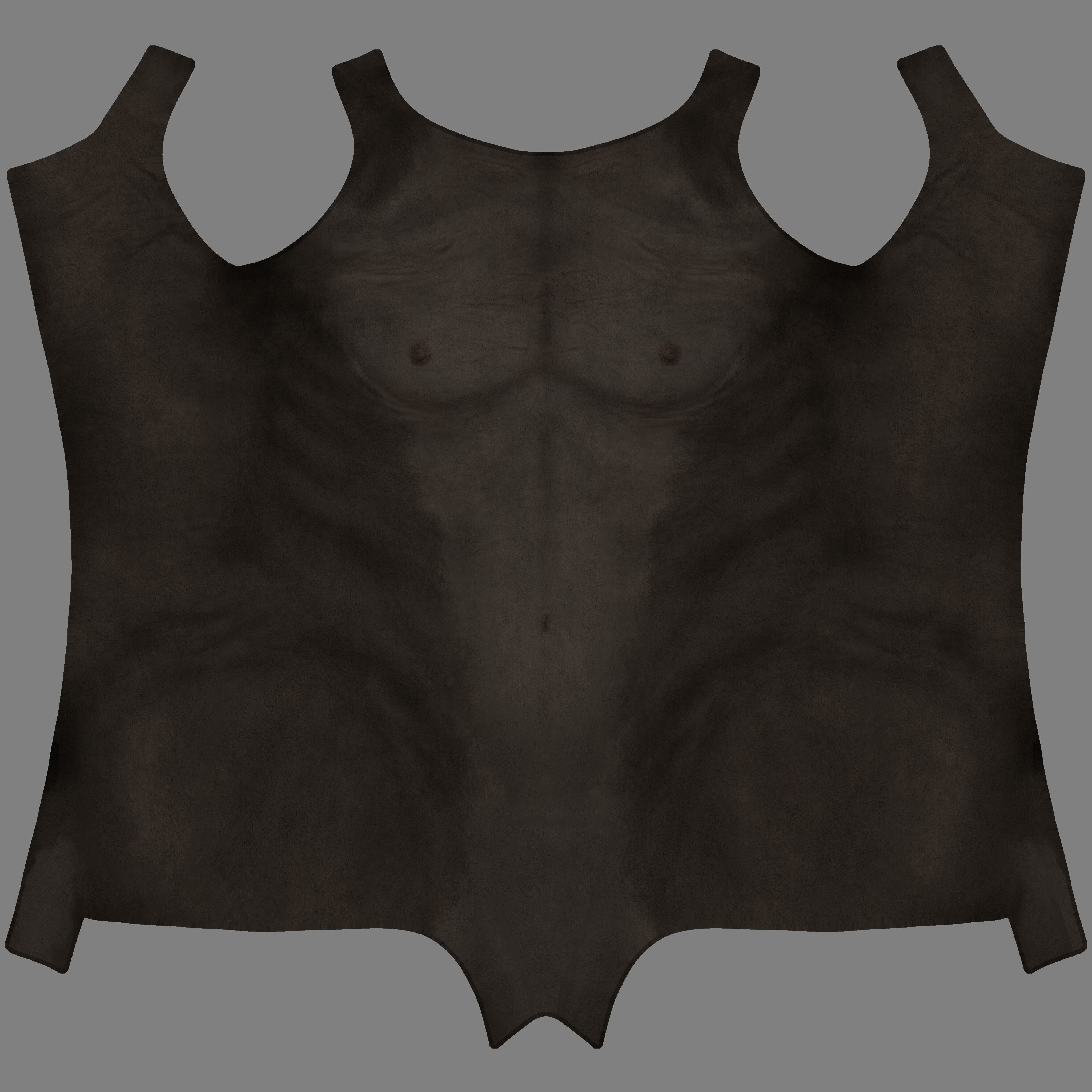 Realistic Rigged Gorilla 3D model_7