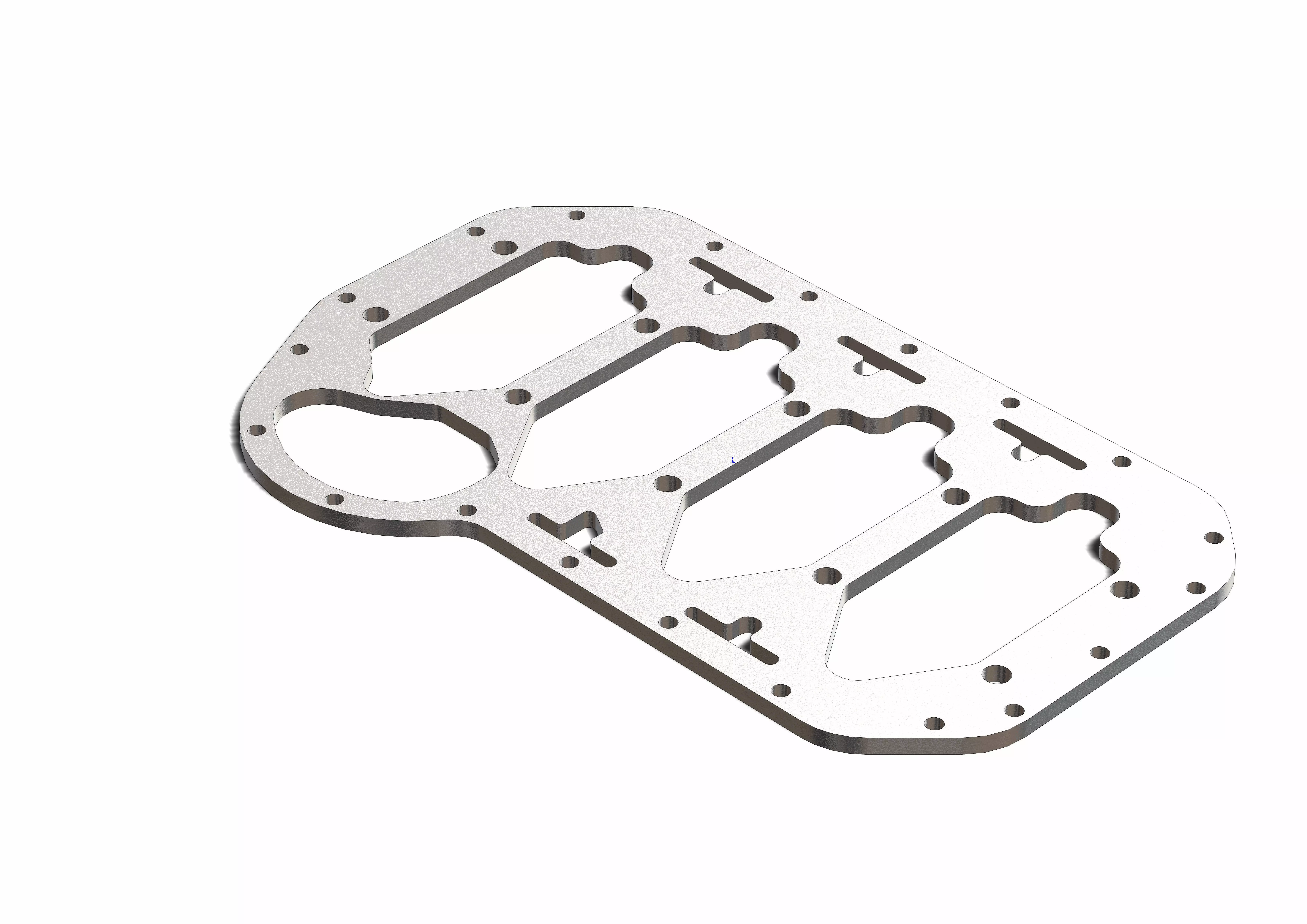 VW Volkswagen Girdle Plate 8V 16V 1500 1600 1800 G60 EA827 3D print model