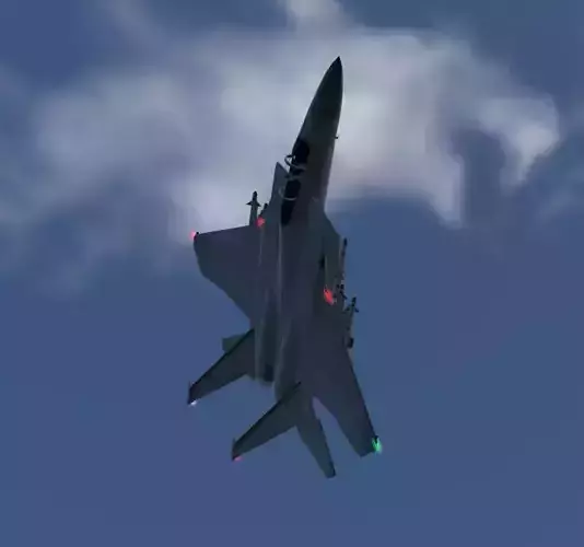 F-15C Eagle High Quality  3D CGI Model