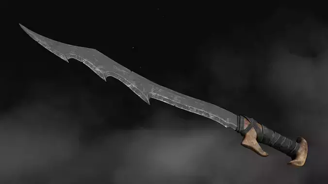 Sword - Goblin Low-poly 3D model