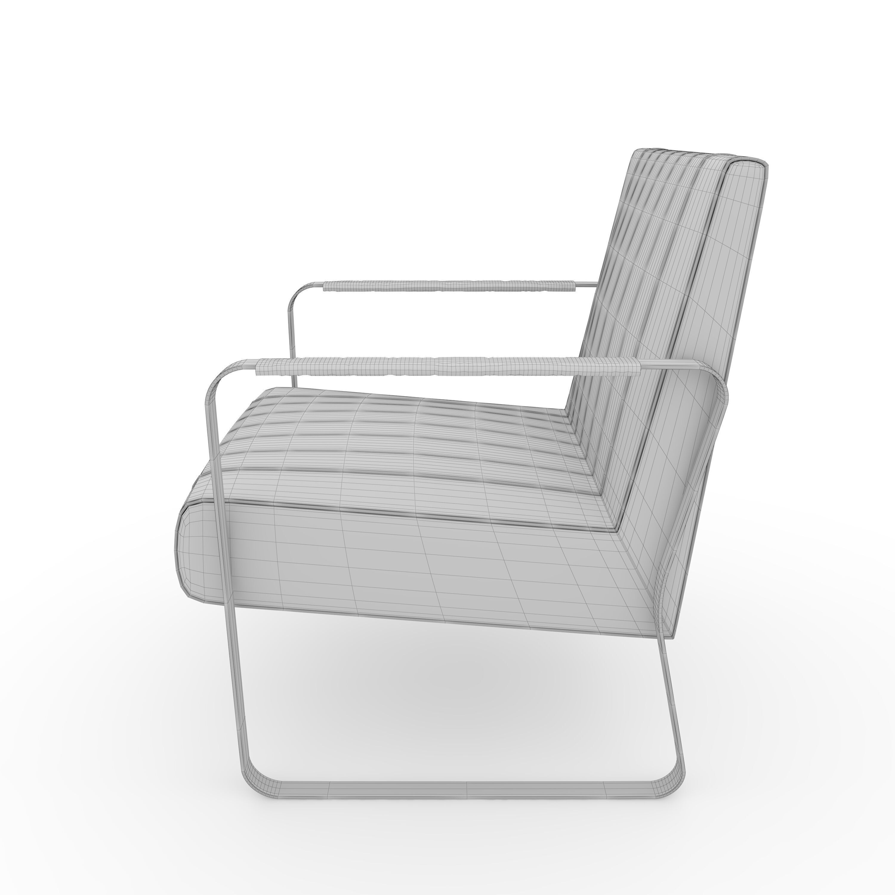 Armchair 59 3D model_5