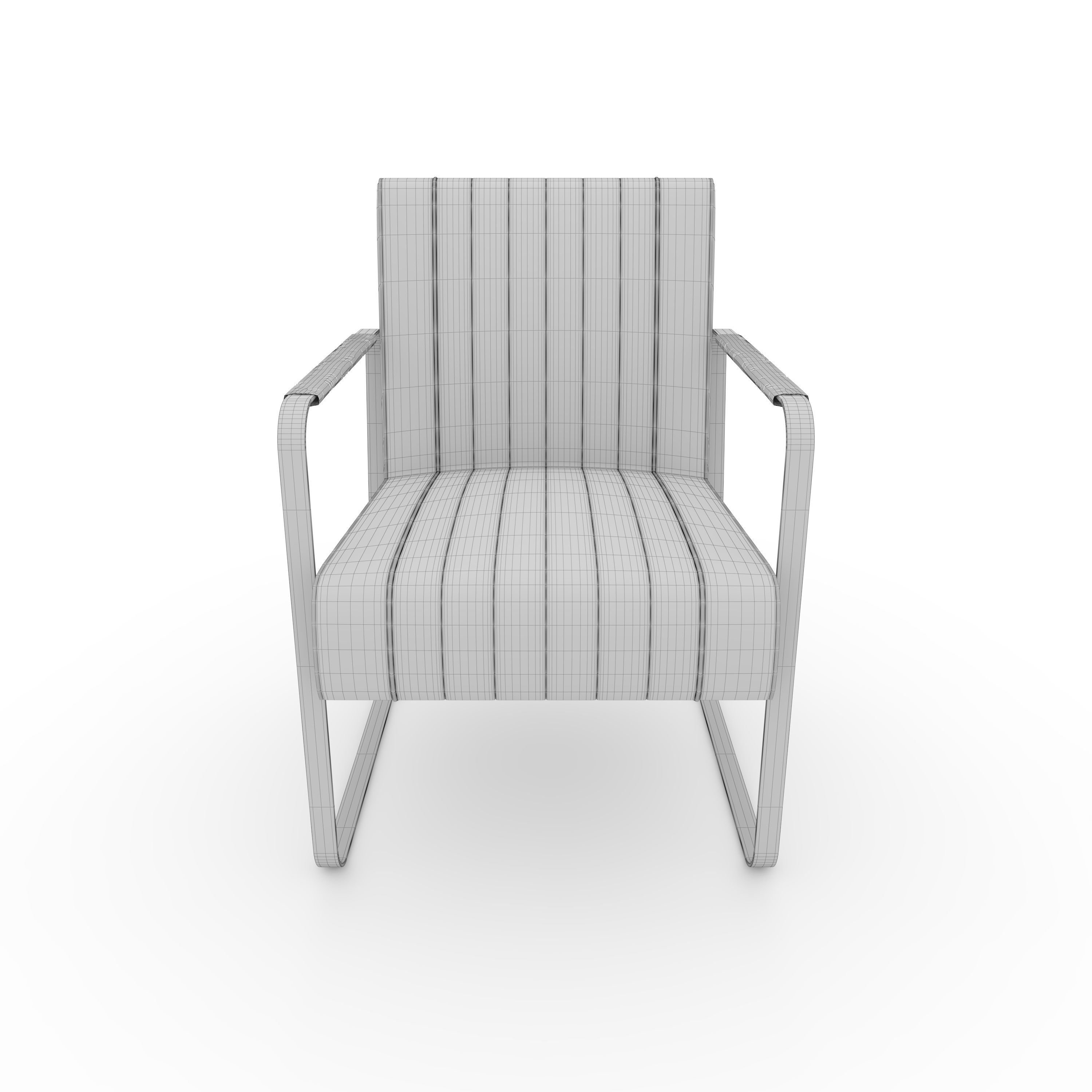 Armchair 59 3D model_3