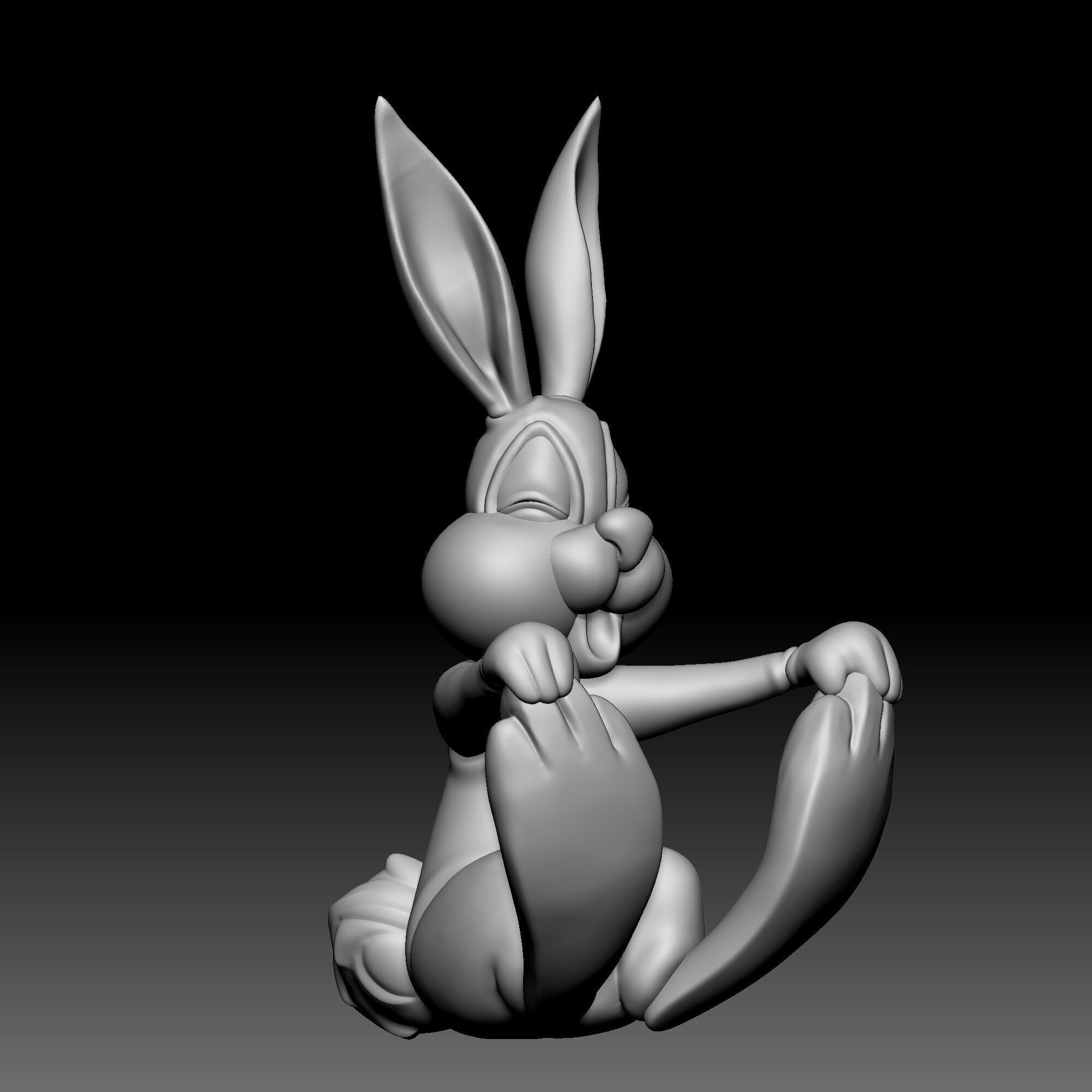 Rabbit - Sleeping beauty - 020 3D print model_7