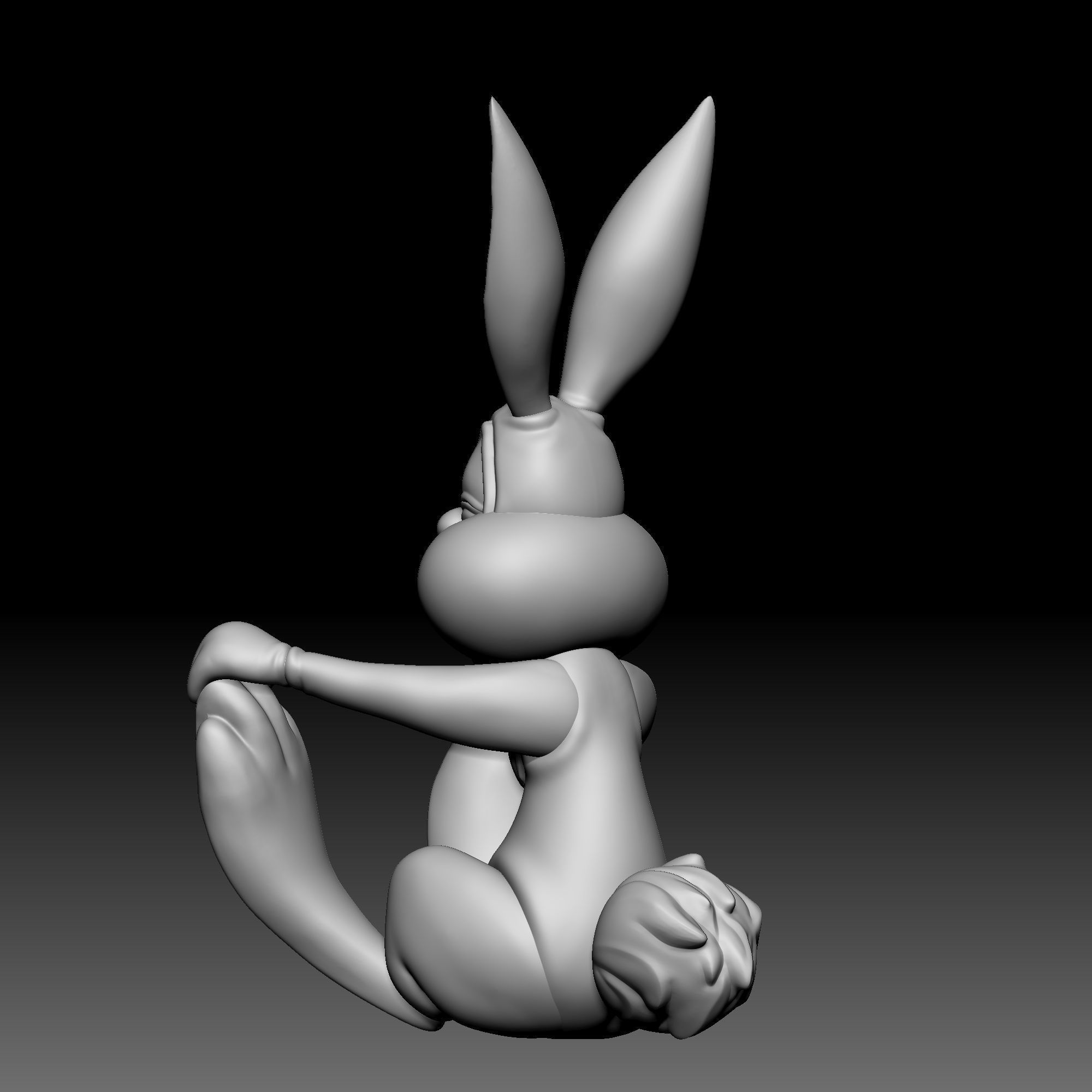 Rabbit - Sleeping beauty - 020 3D print model_13