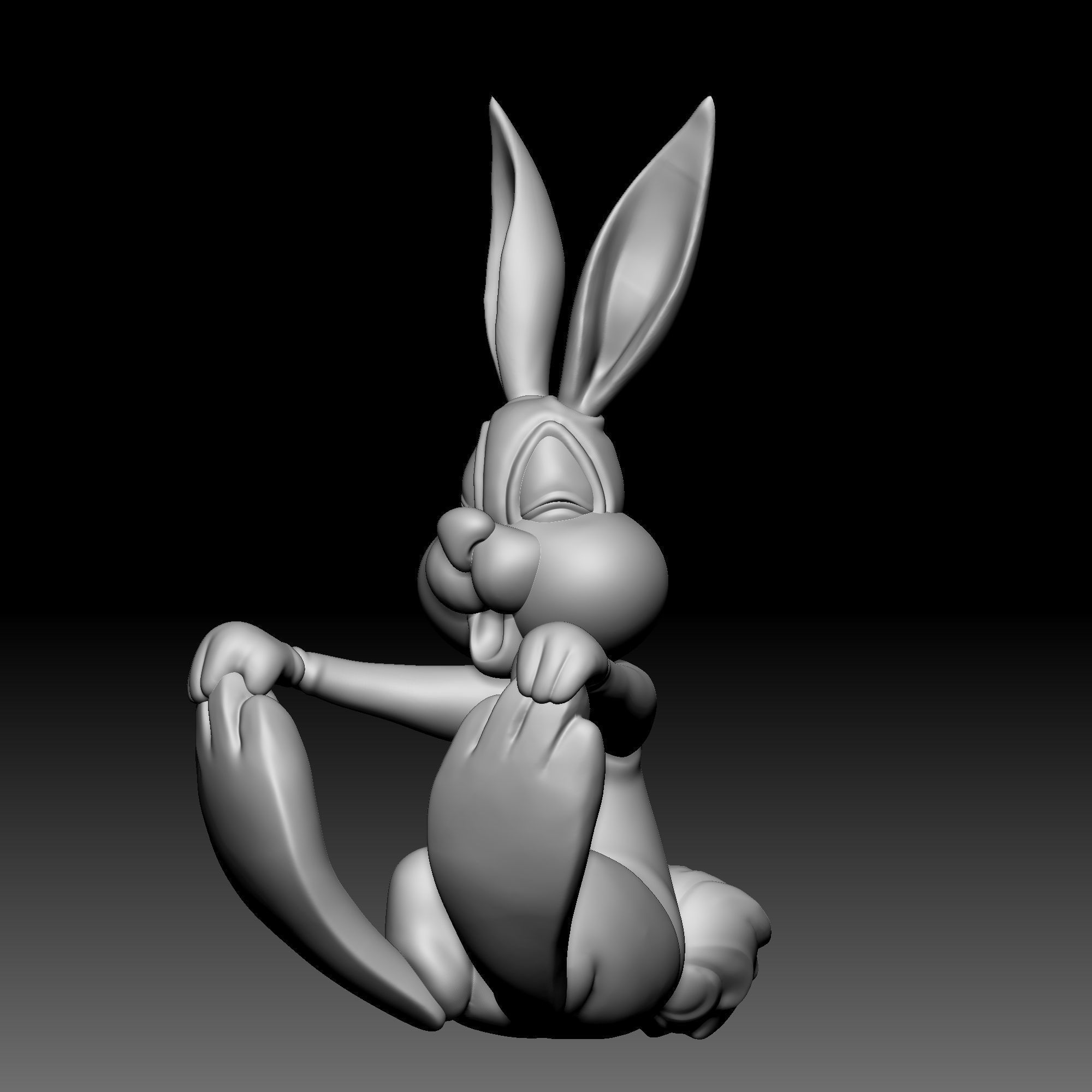 Rabbit - Sleeping beauty - 020 3D print model_1