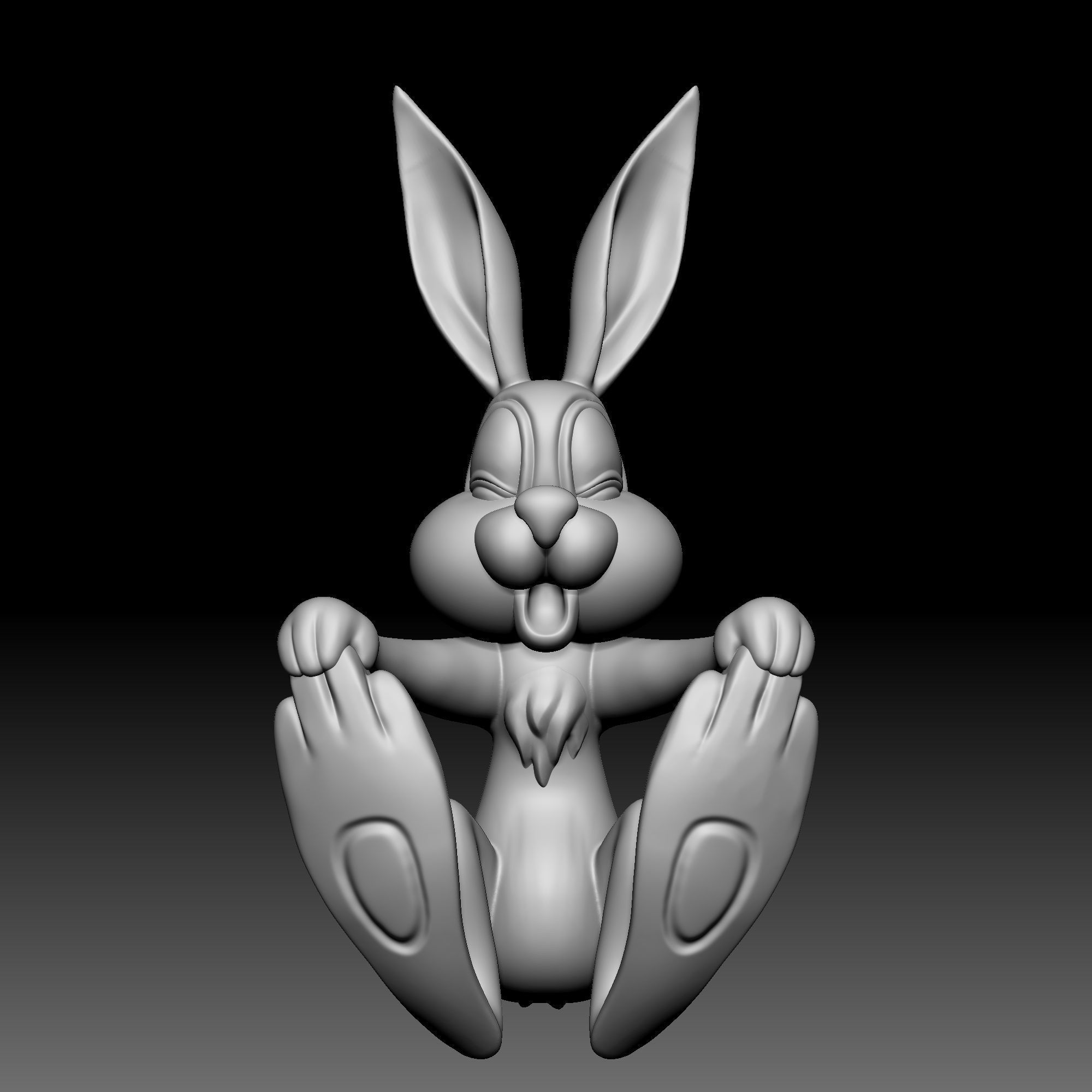 Rabbit - Sleeping beauty - 020 3D print model_18
