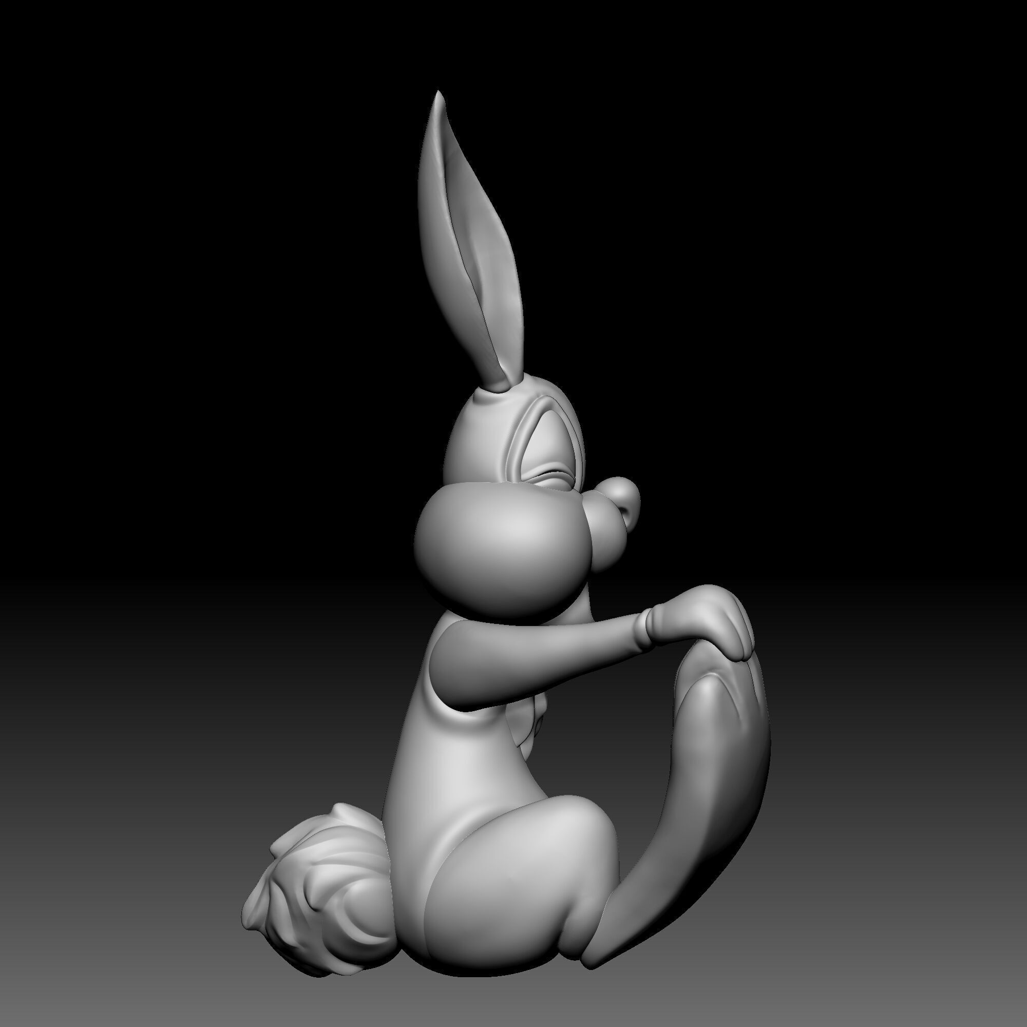 Rabbit - Sleeping beauty - 020 3D print model_16