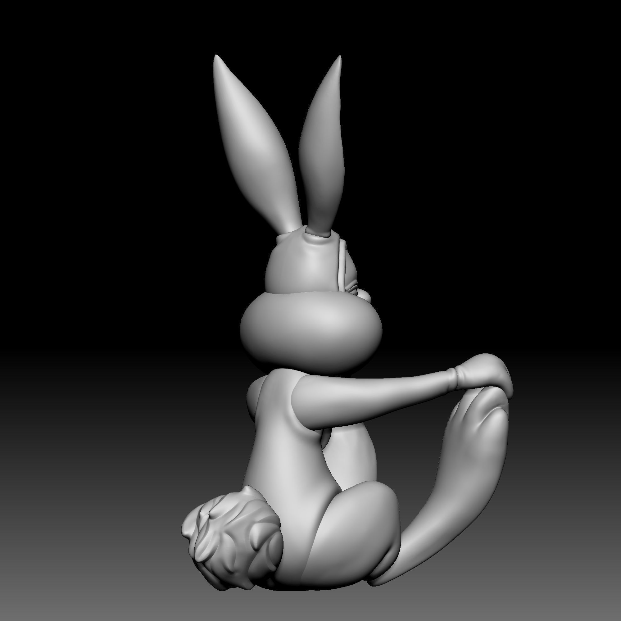 Rabbit - Sleeping beauty - 020 3D print model_15