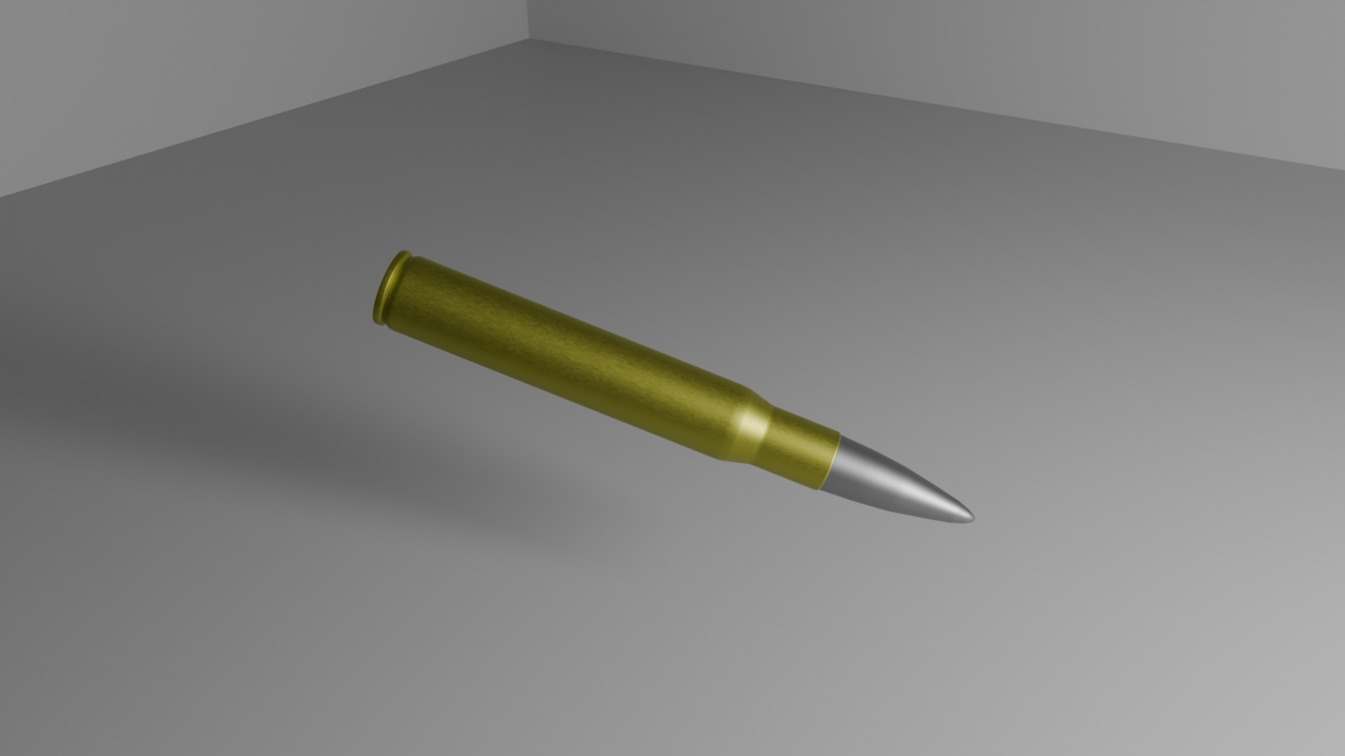 bullet sniper cartridge 3D print model_1