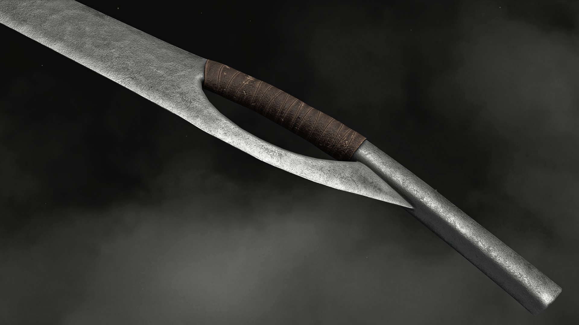 Sword - Goblin Low-poly 3D model_2