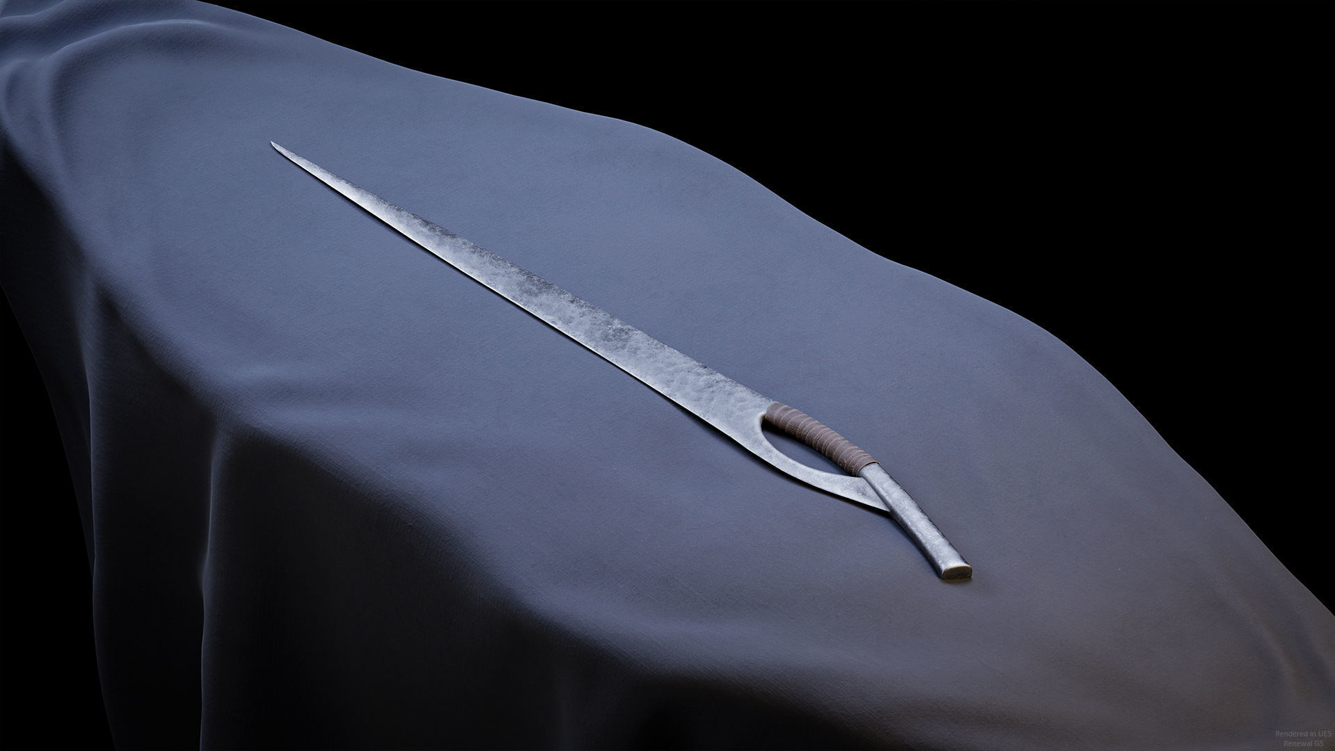 Sword - Goblin Low-poly 3D model_4