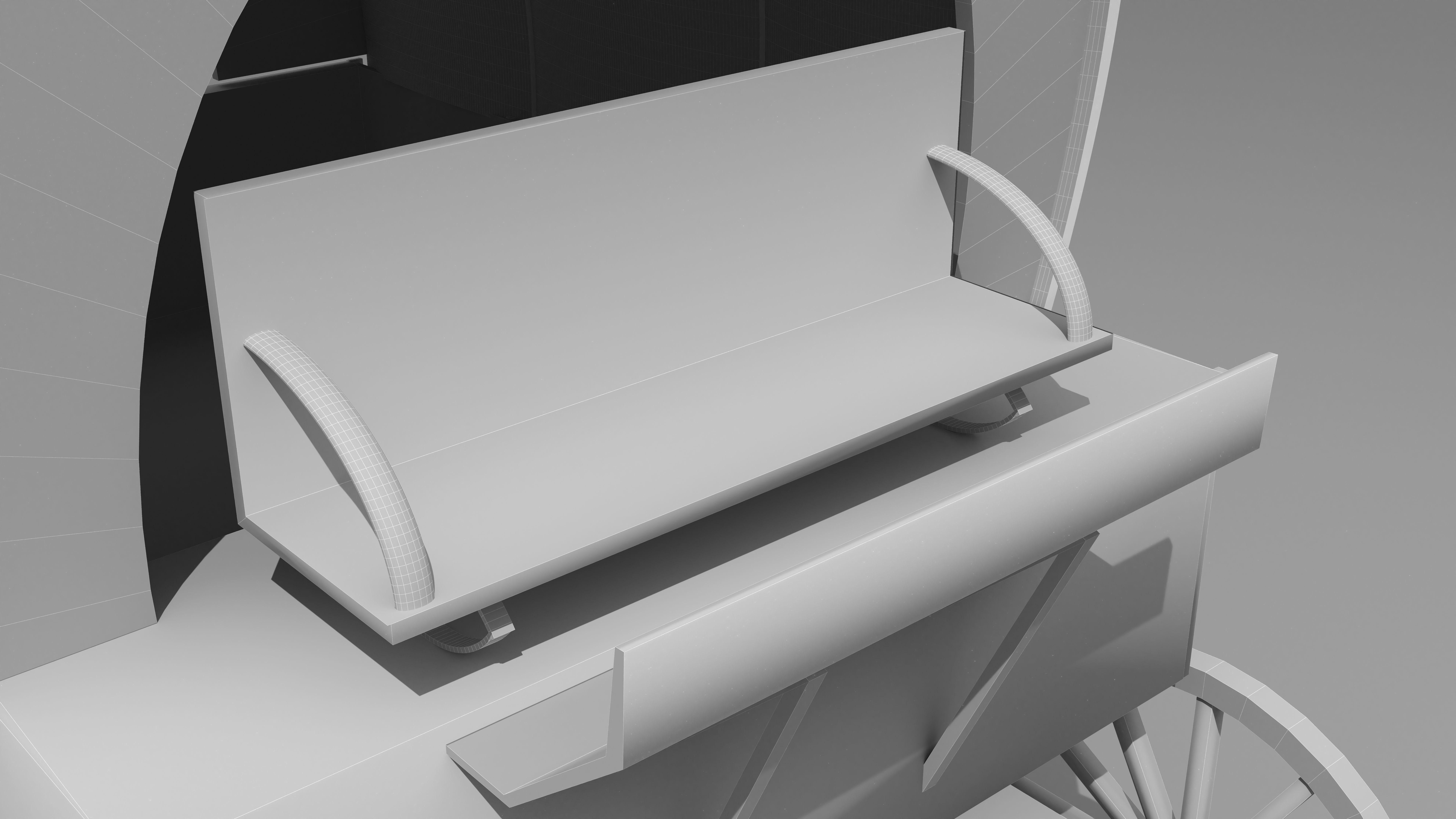 Western Wagon 5 3D model_17