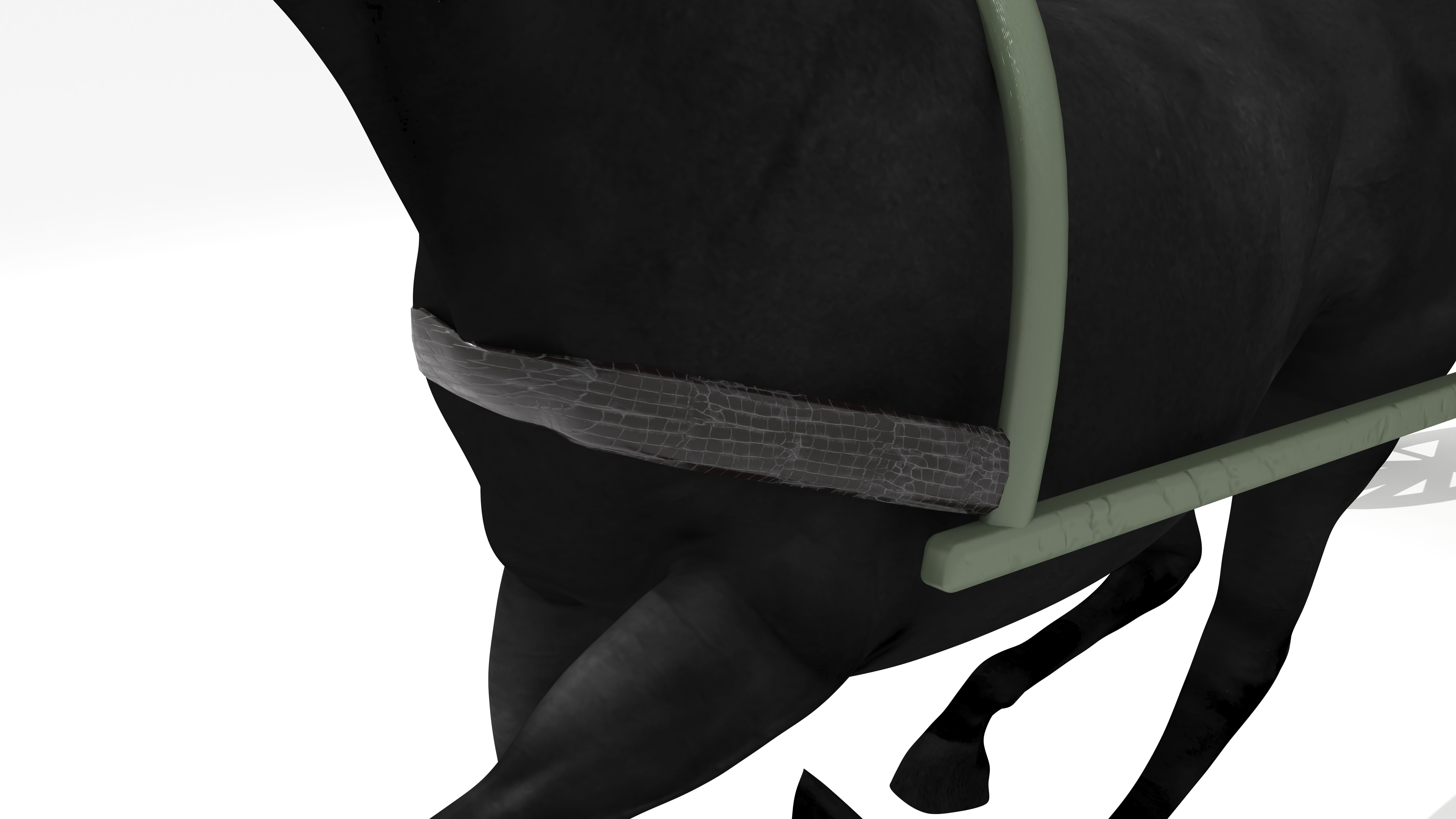 Western Wagon 5 3D model_14