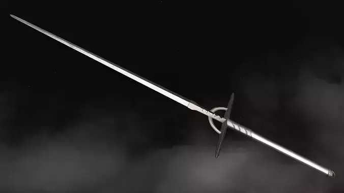Sword - Dark Fantasy Low-poly 3D model
