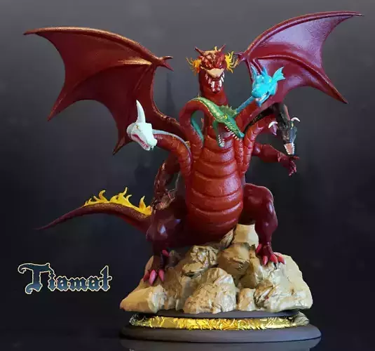 Tiamat Dungeons and Dragons