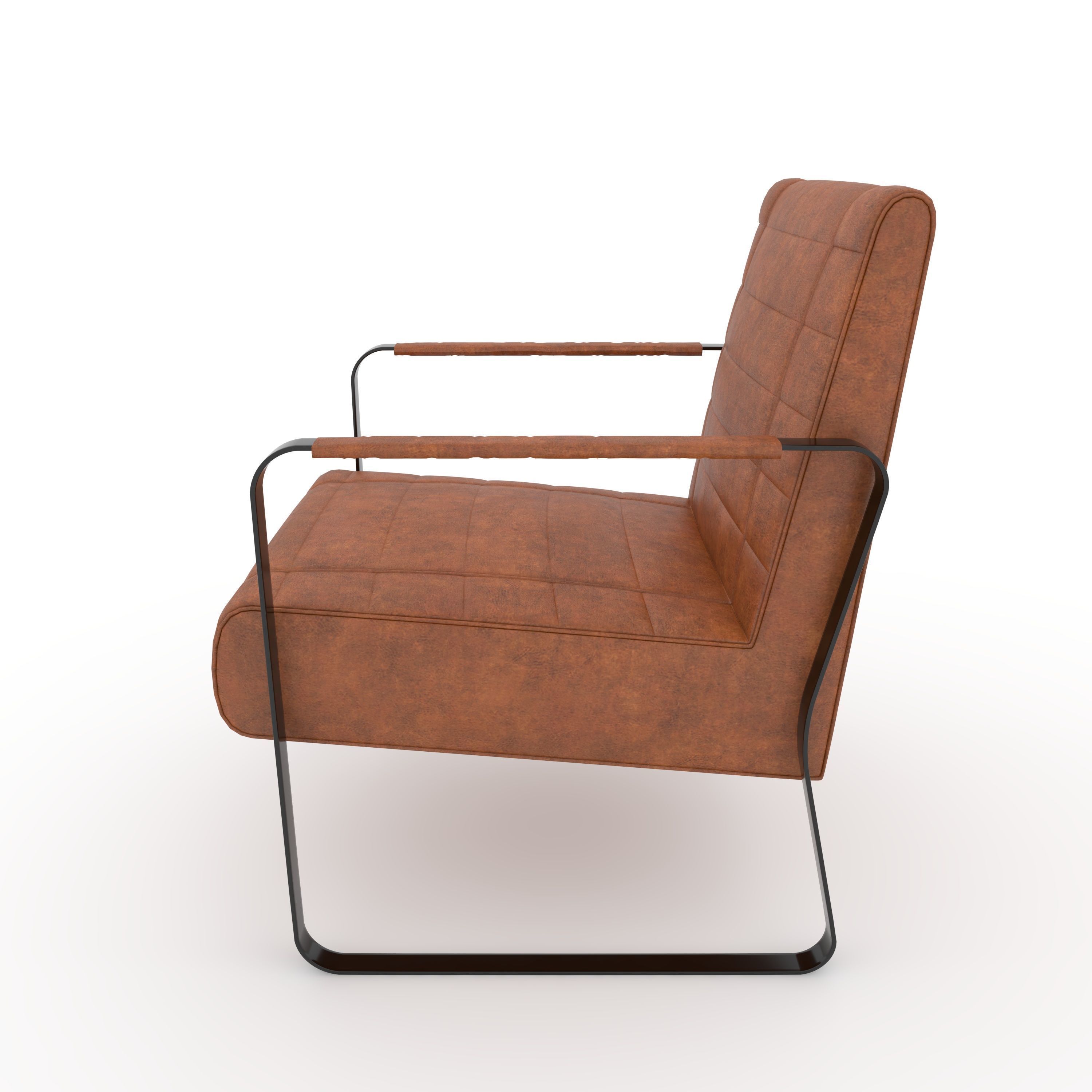 Armchair 61 3D model_4