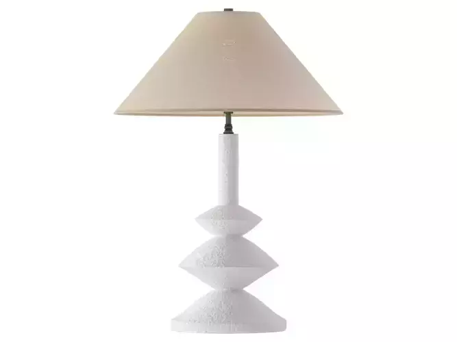 RH Pesaro Table Lamp - Sophisticated Modern Lighting Design 3D model
