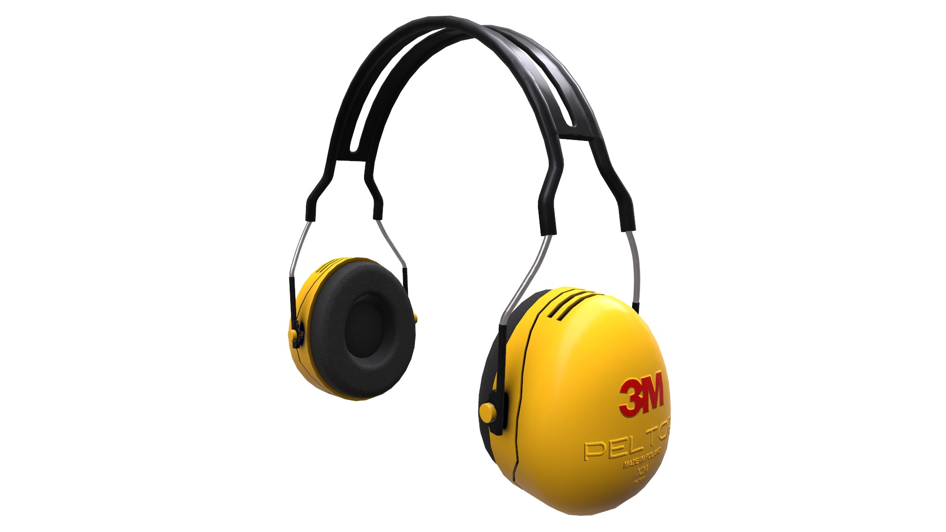 Earmuff Low Poly Low-poly 3D model_24