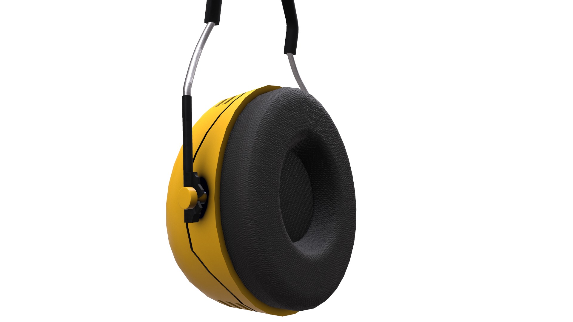 Earmuff Low Poly Low-poly 3D model_20