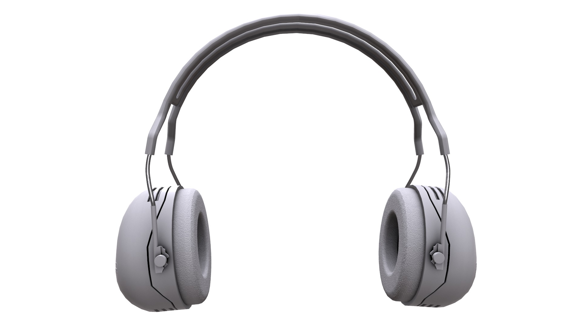 Earmuff Low Poly Low-poly 3D model_38