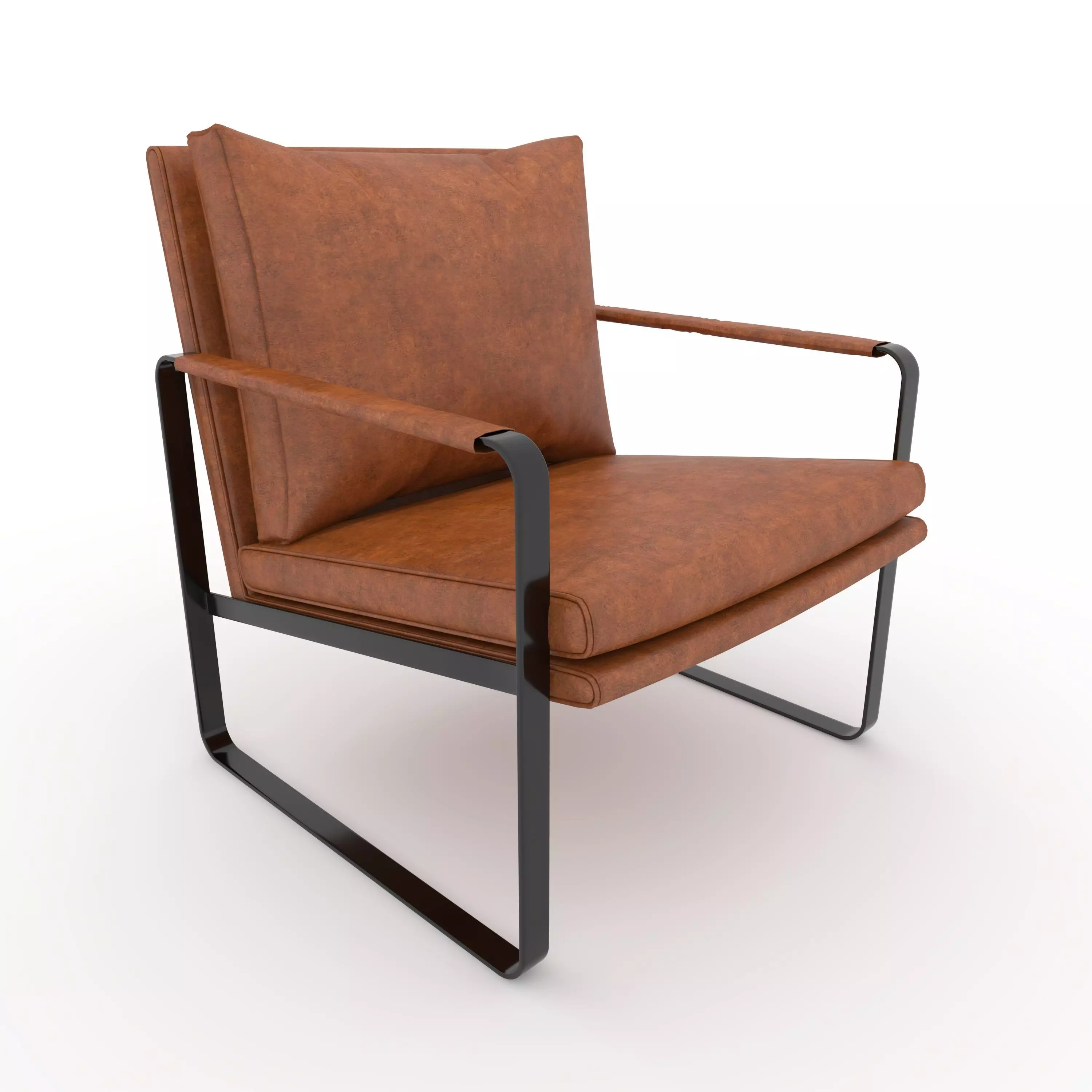 Armchair 62 3D model_0