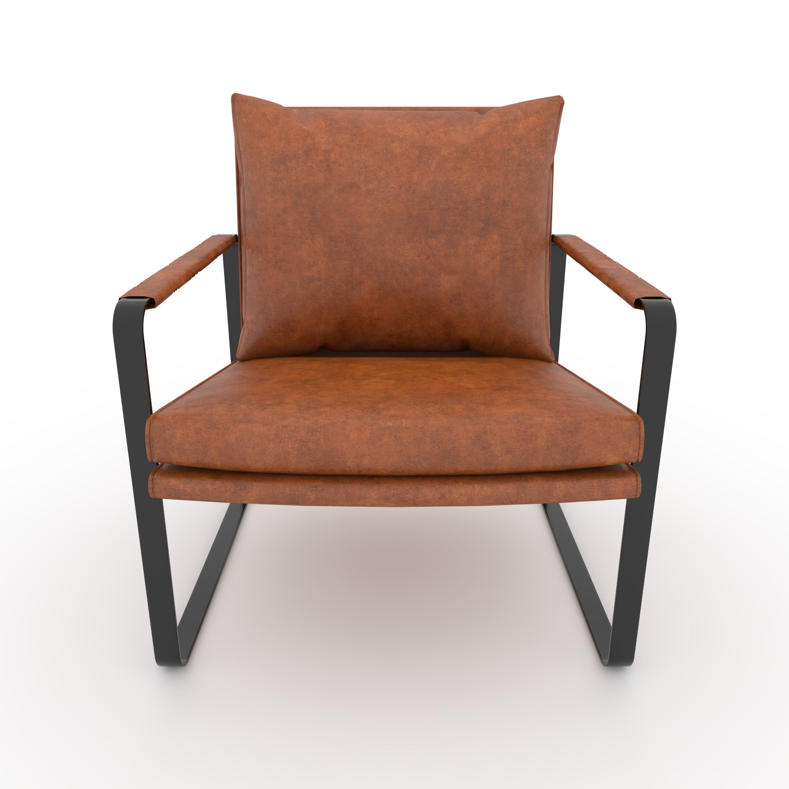 Armchair 62 3D model_2