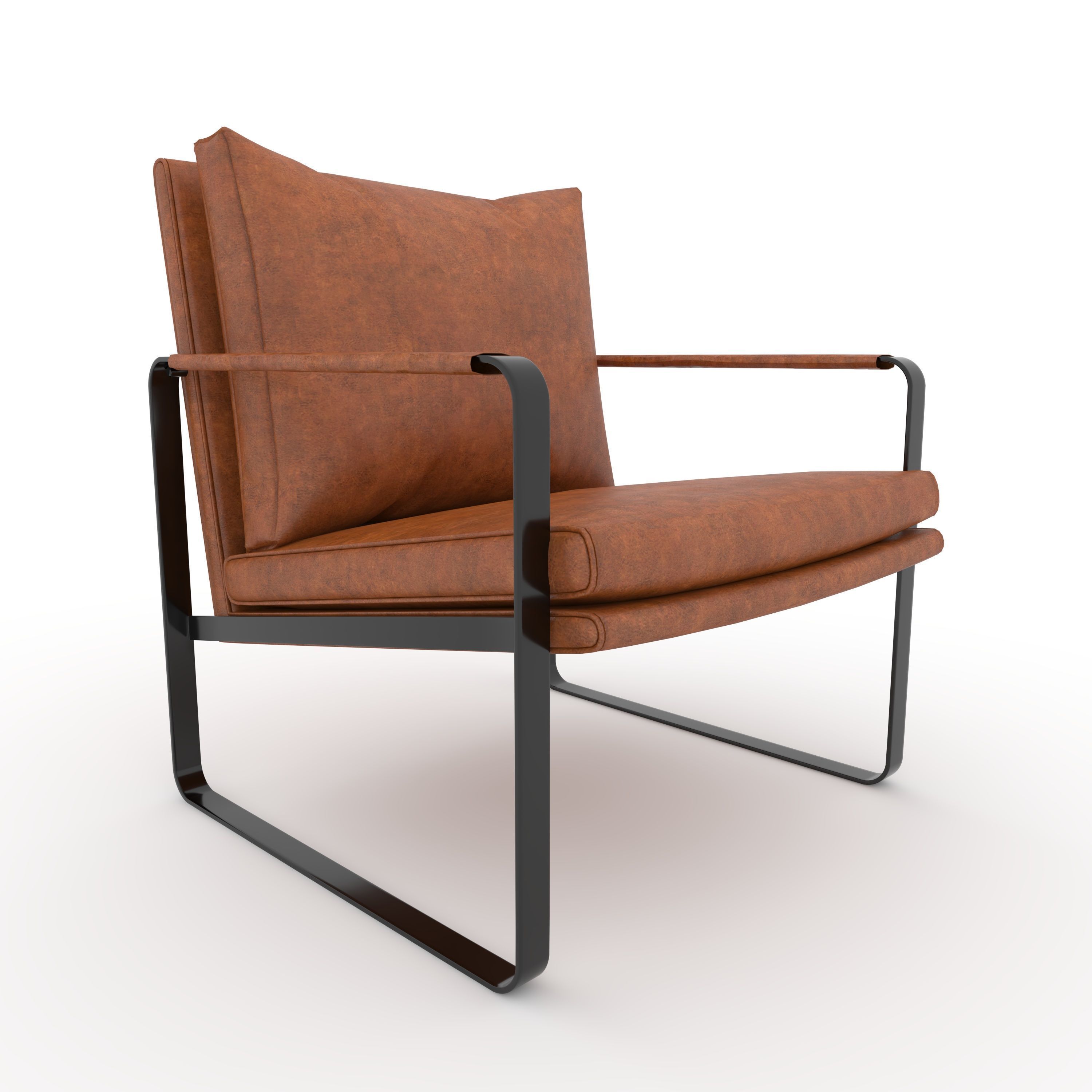 Armchair 62 3D model_8