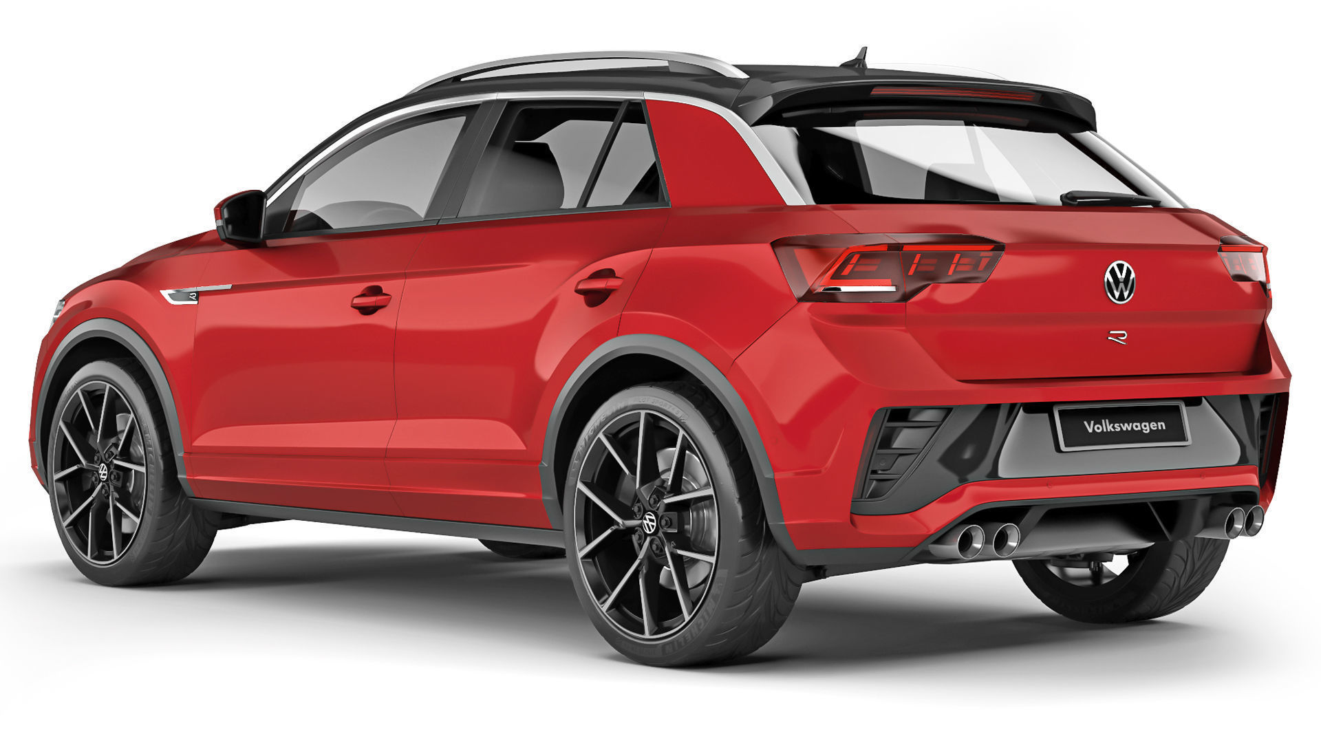 Volkswagen T-Roc R 2022 3D model_2