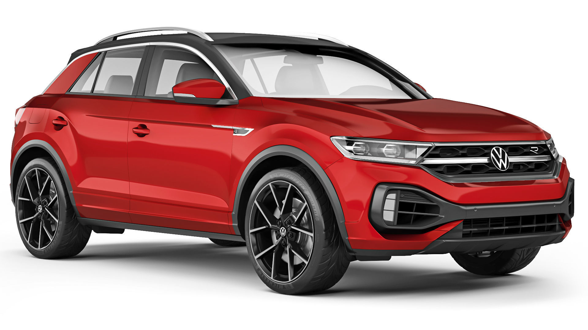Volkswagen T-Roc R 2022 3D model_6