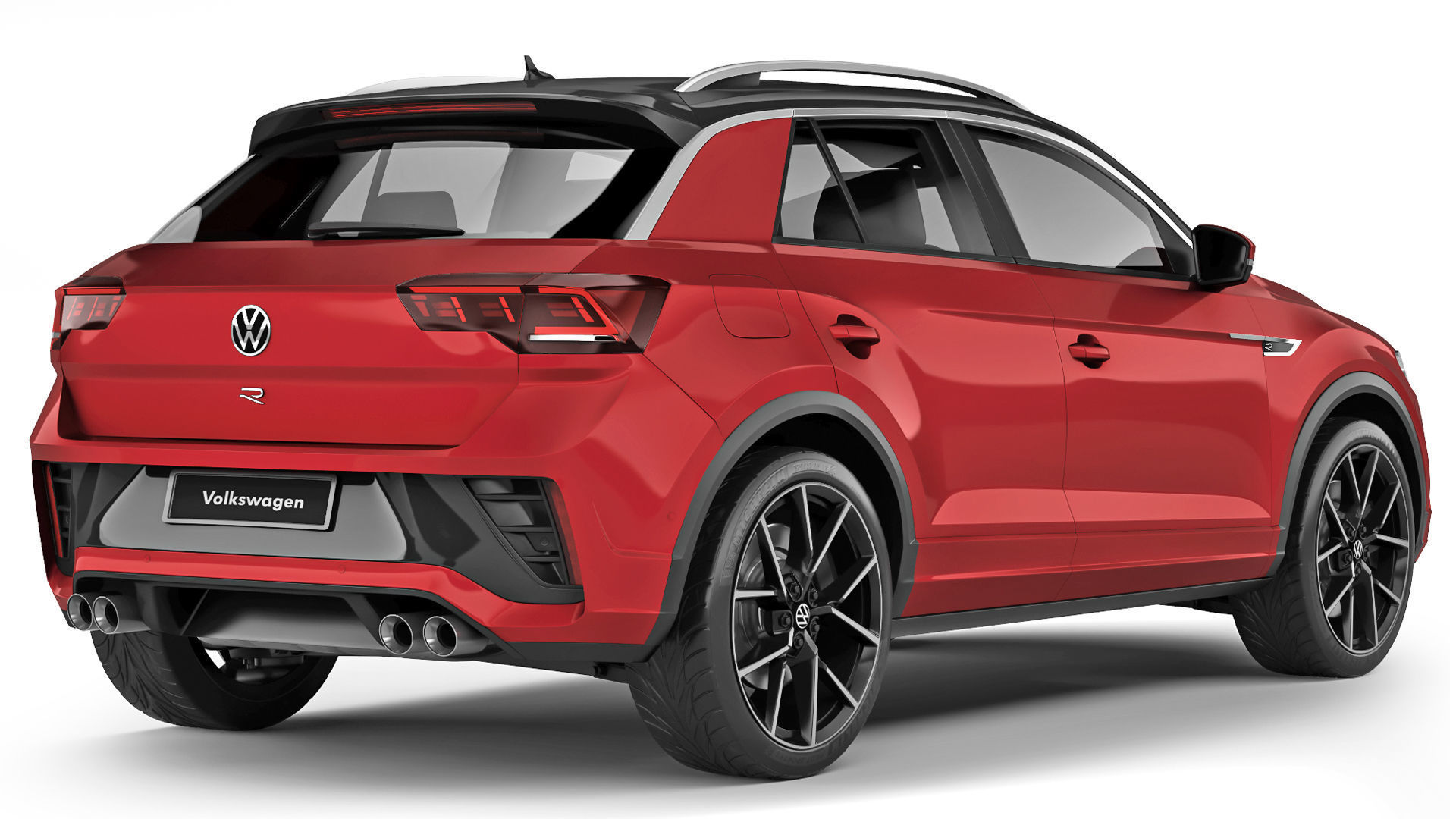 Volkswagen T-Roc R 2022 3D model_4