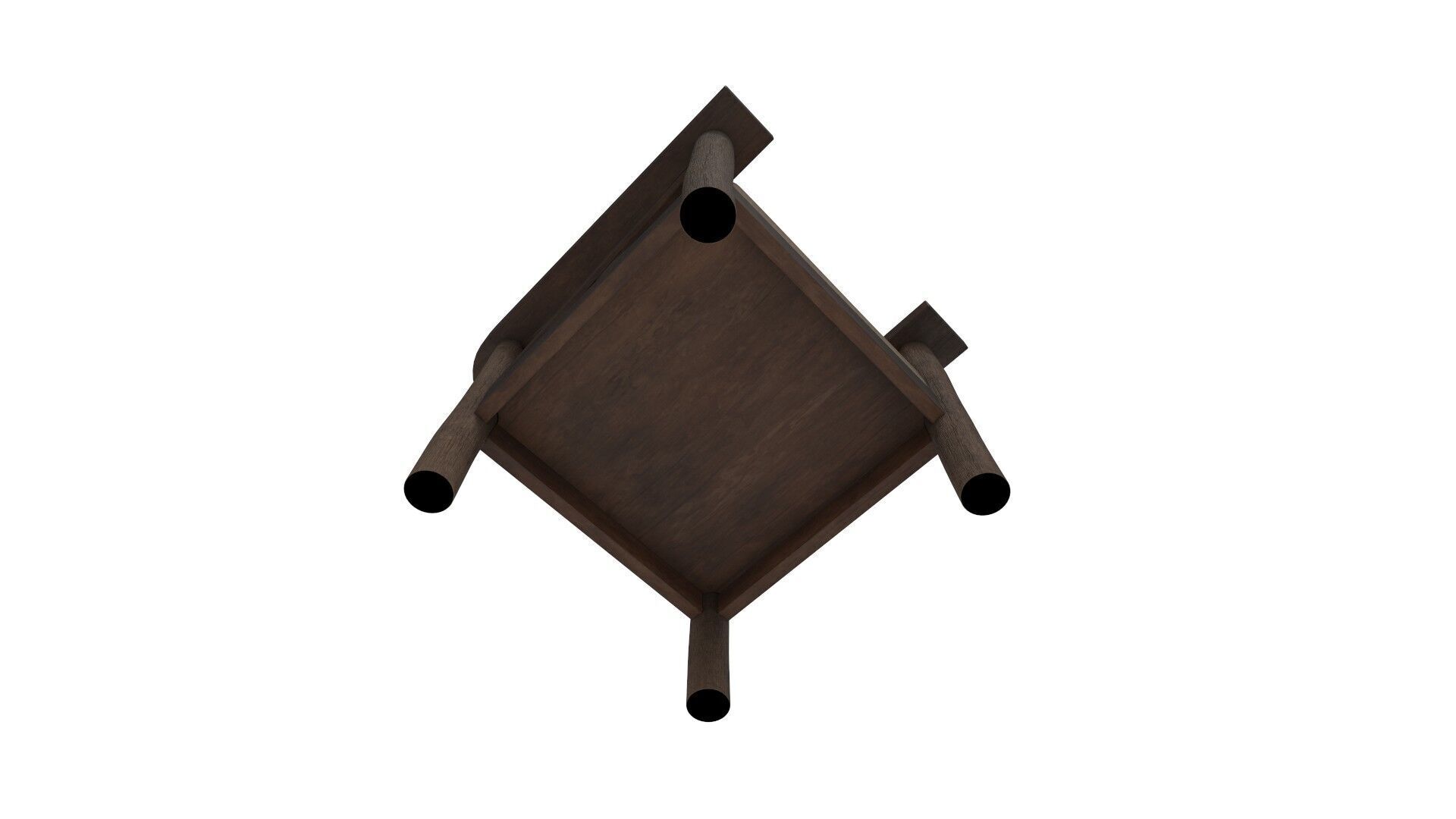 Armchairs Rustic 3D model_7