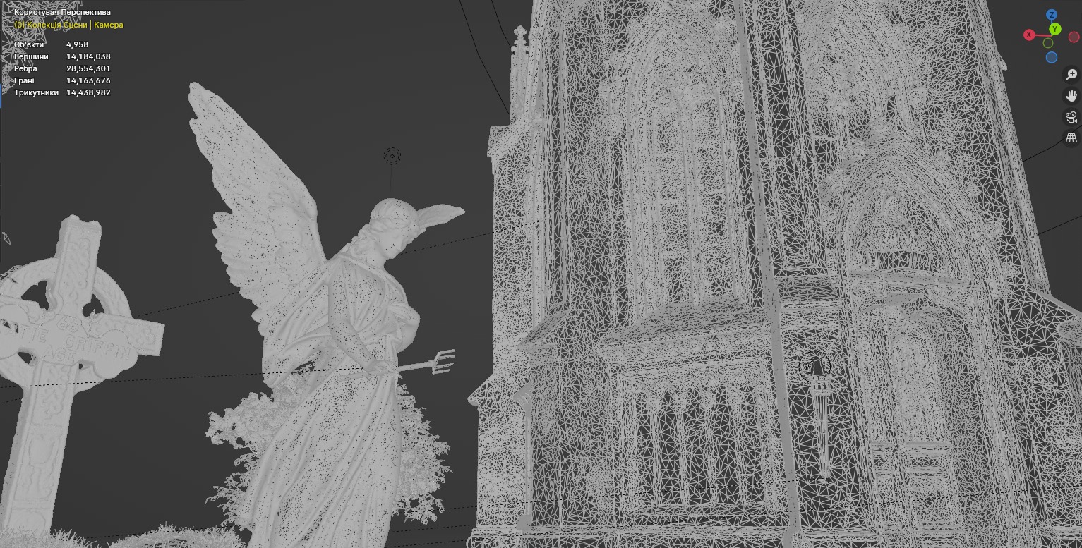 Mystical Graveyard 3D model_12