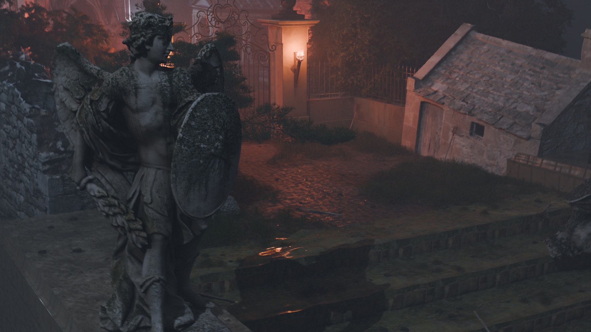 Mystical Graveyard 3D model_6