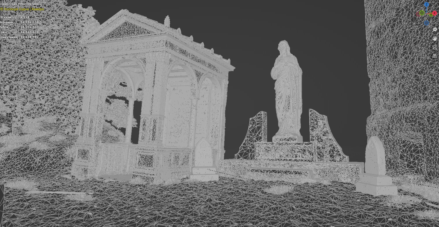 Mystical Graveyard 3D model_10