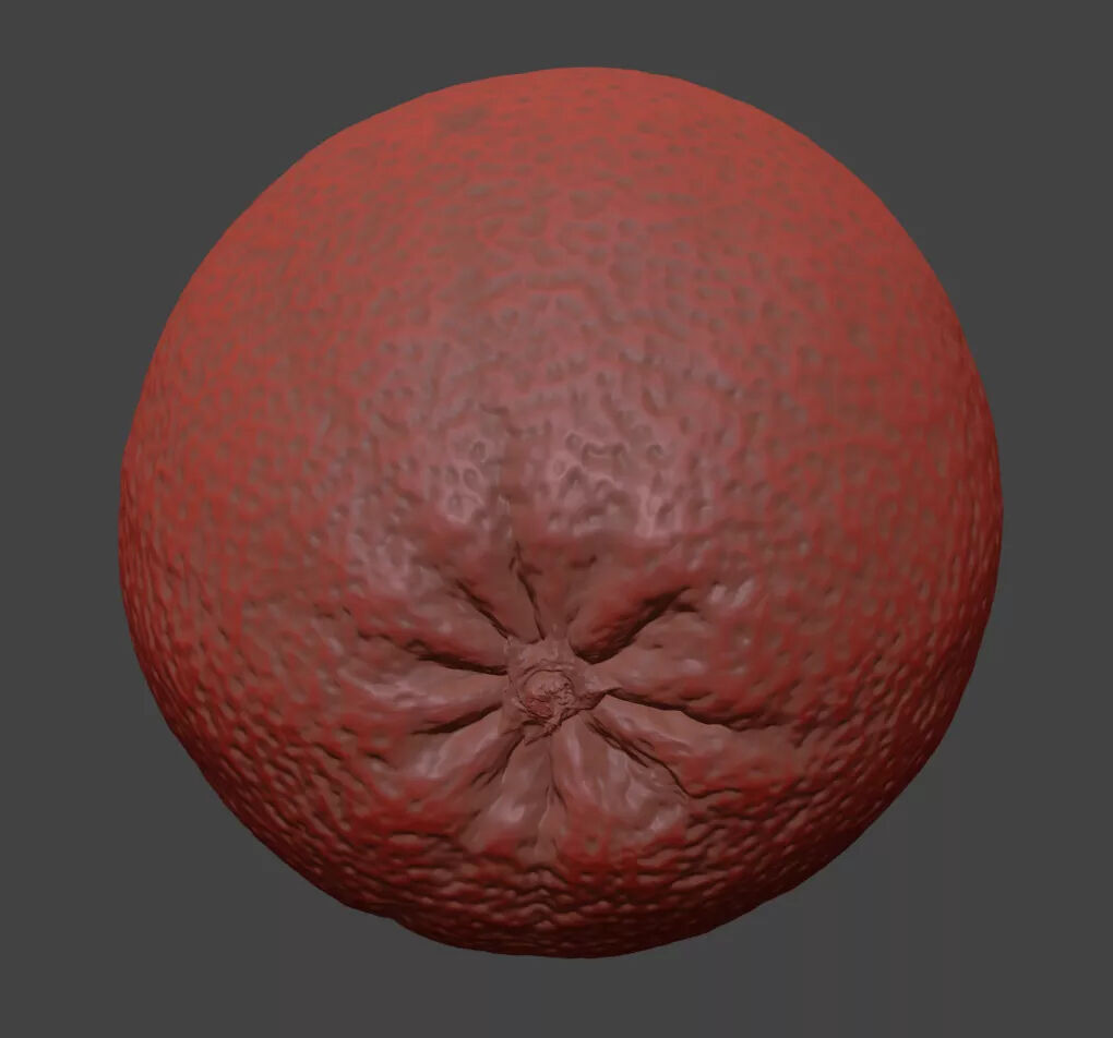 Orange 3D model_7