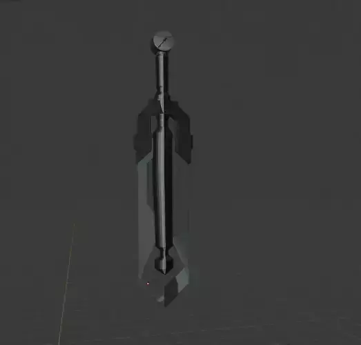 sword 3d model 