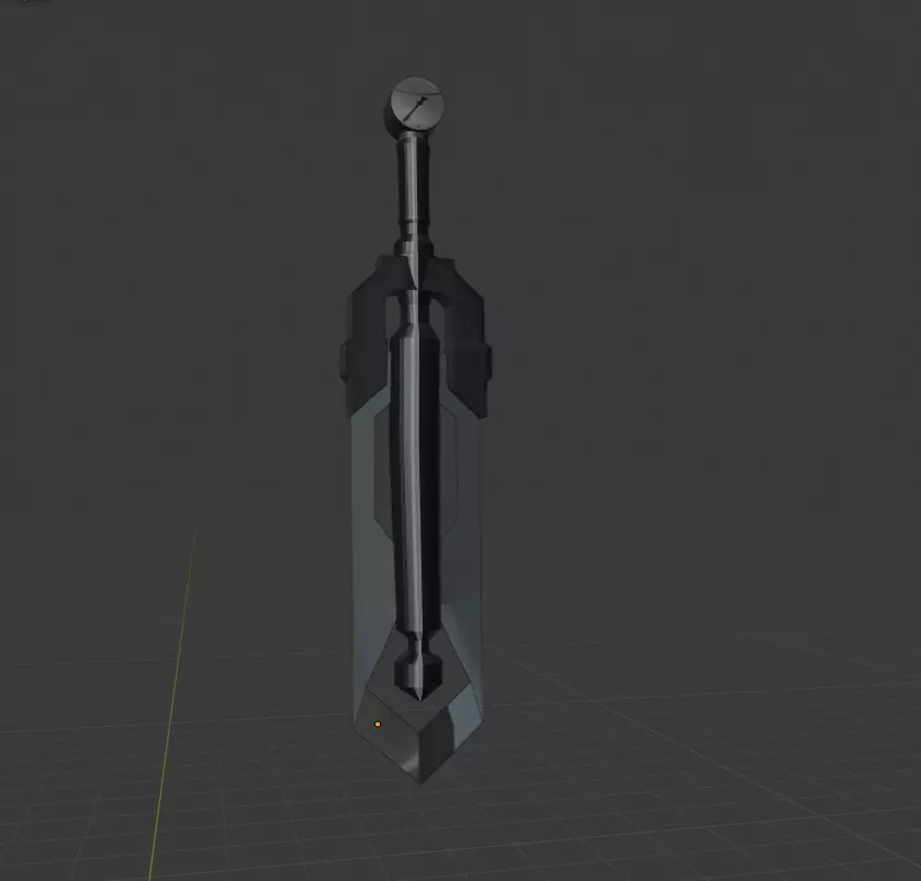 sword 3d model Free 3D model