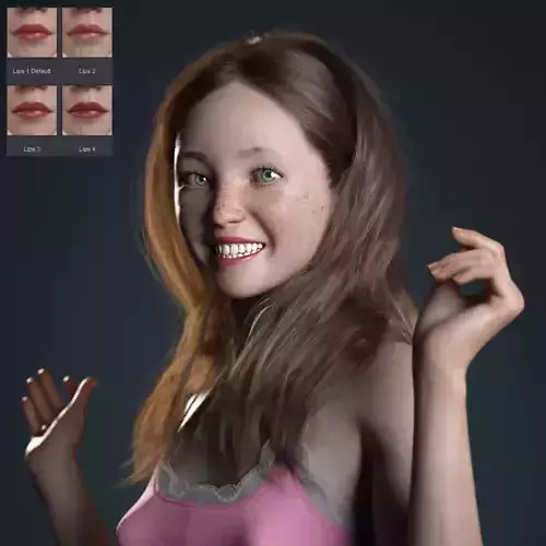 Vera V4 High Quality Textures for G8 Female 3D model Vera V4 High Quality Textures for G8 Female 3D model