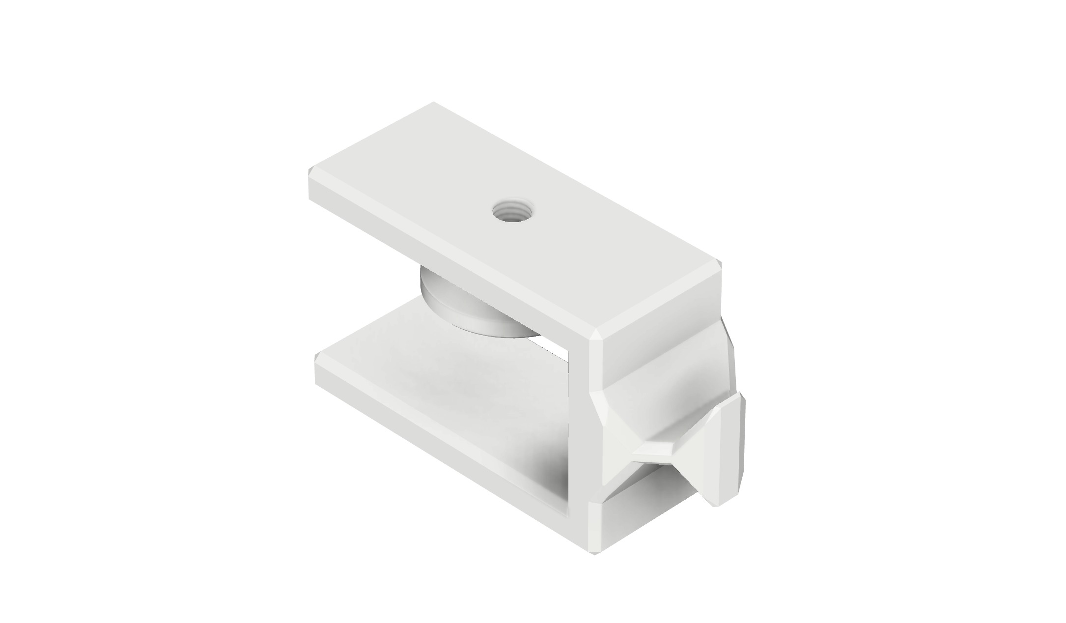 Clamping Christmas Tree Stocking Hanger Free 3D print model_29