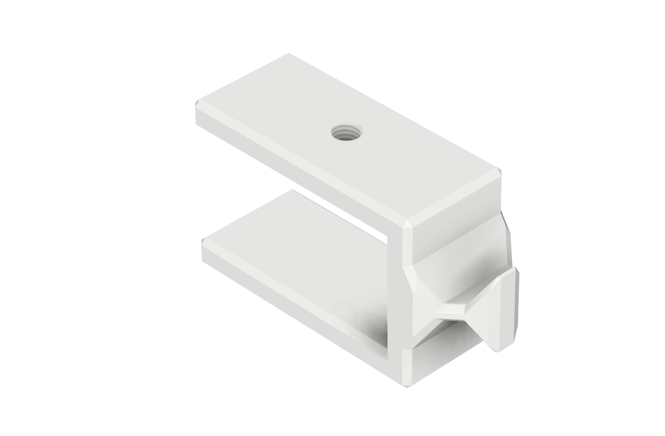 Clamping Christmas Tree Stocking Hanger Free 3D print model_31