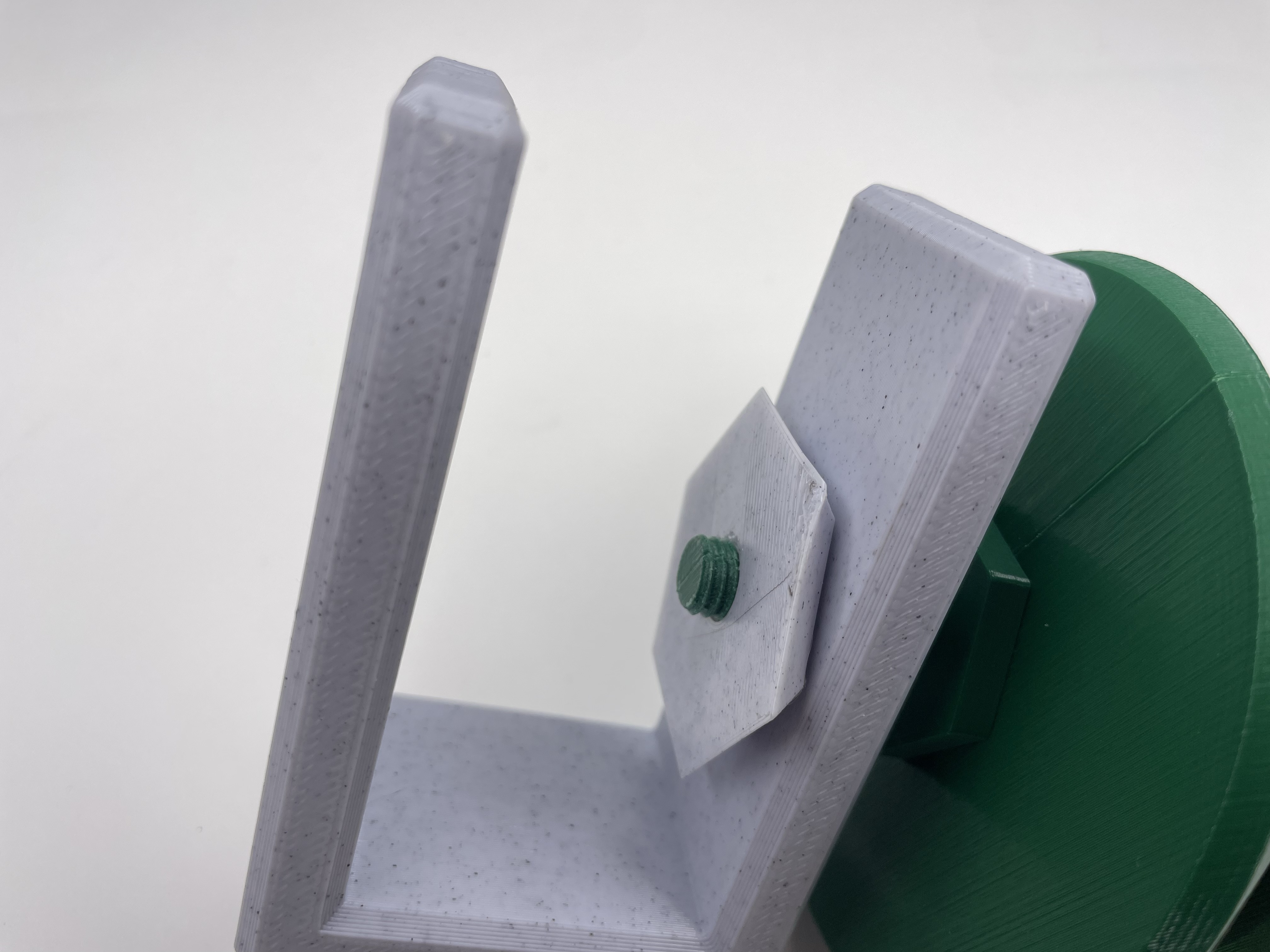 Clamping Christmas Tree Stocking Hanger V2 Free 3D print model_11