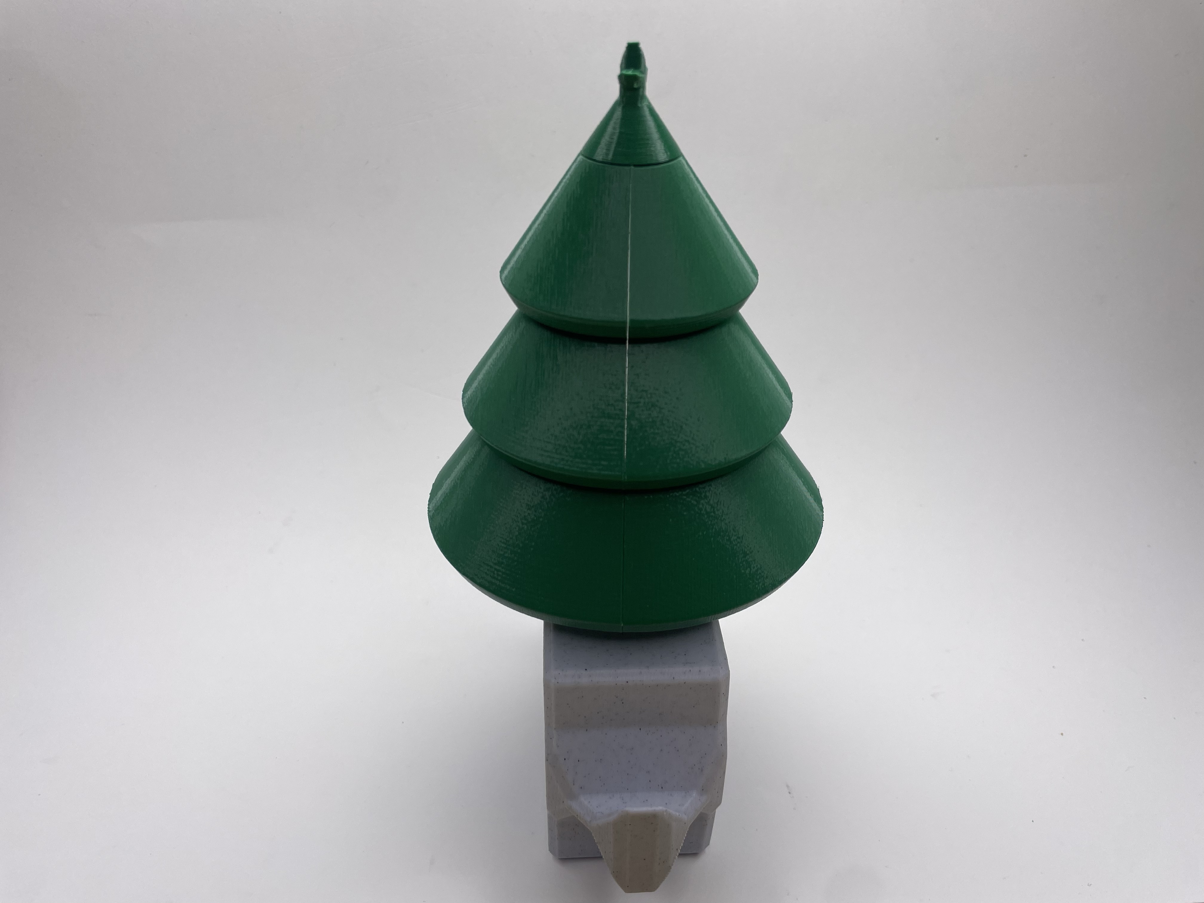 Clamping Christmas Tree Stocking Hanger V2 Free 3D print model_4