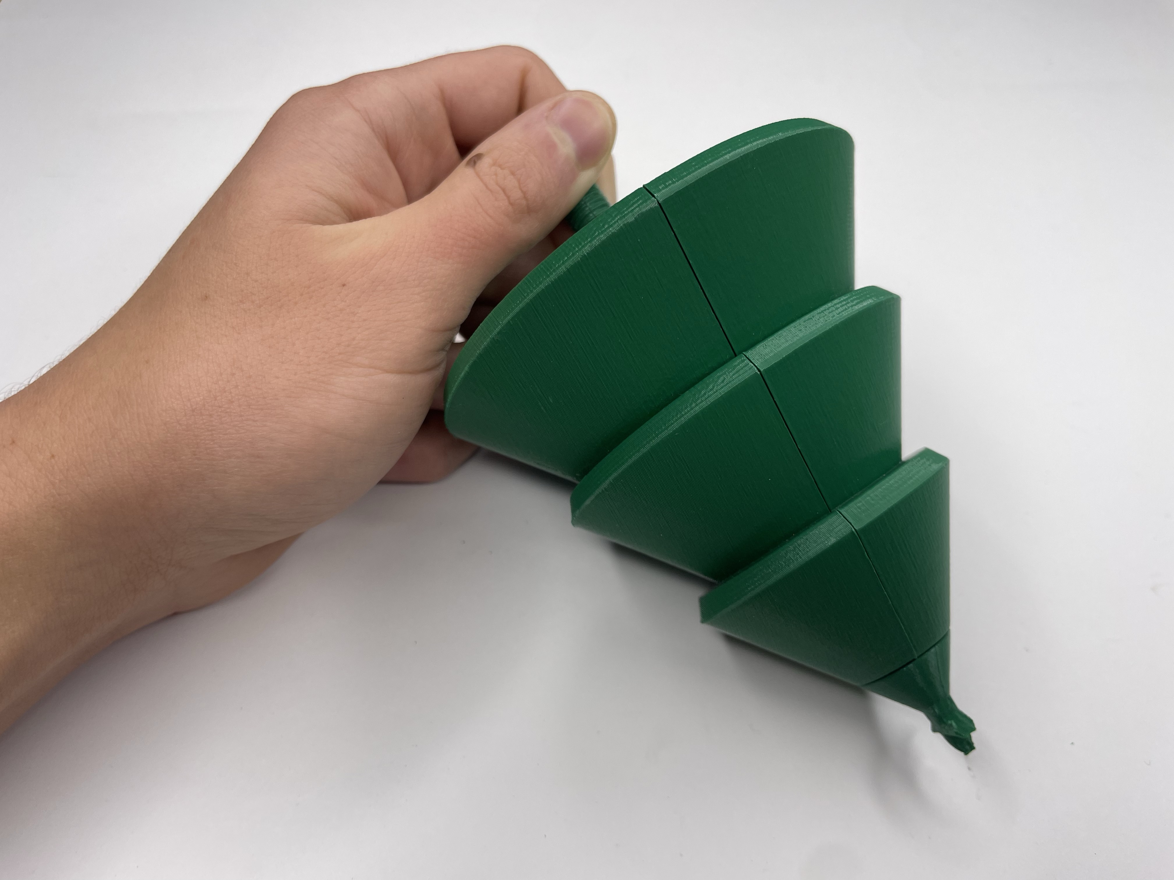 Clamping Christmas Tree Stocking Hanger V2 Free 3D print model_8