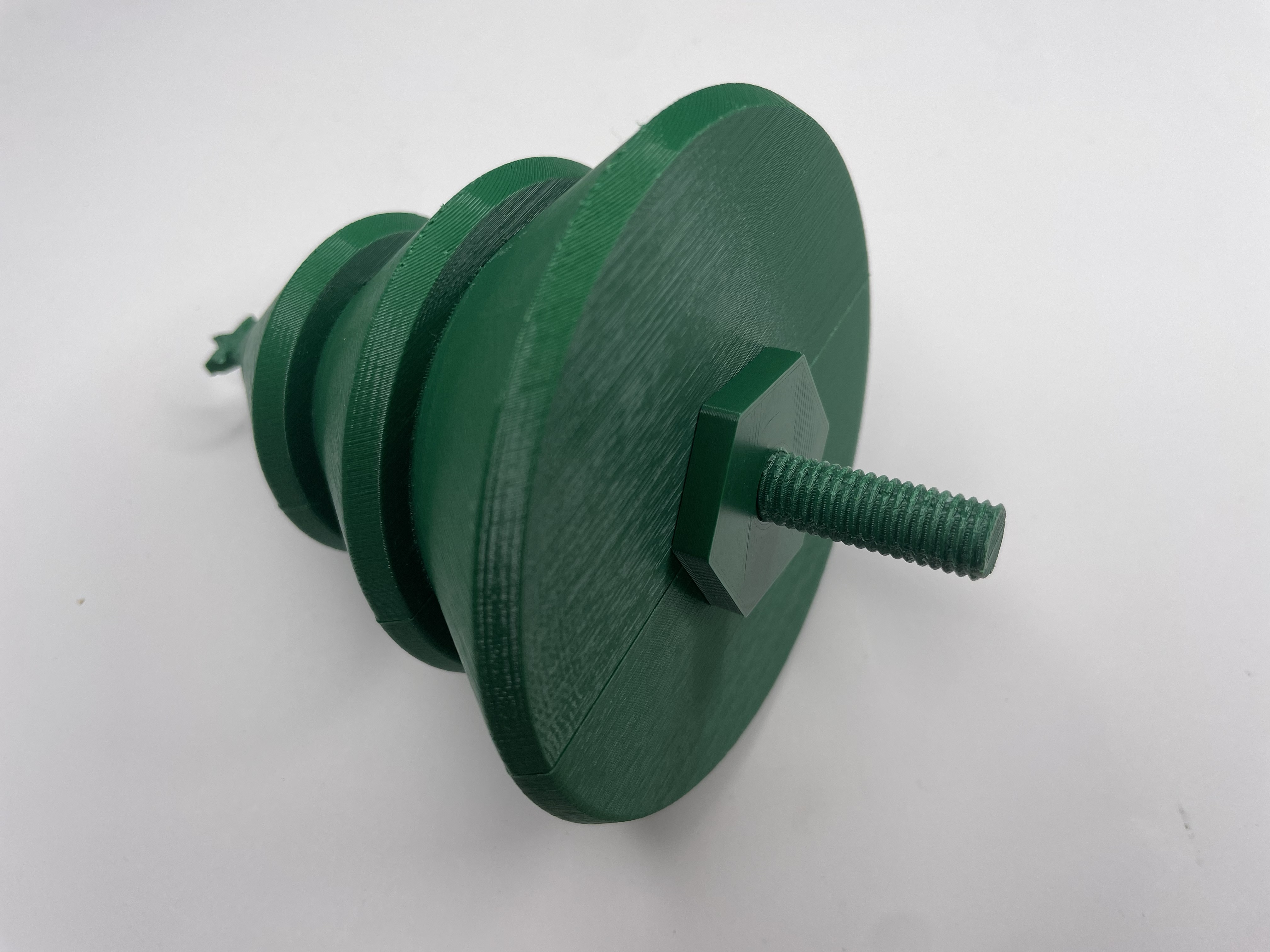 Clamping Christmas Tree Stocking Hanger V2 Free 3D print model_9