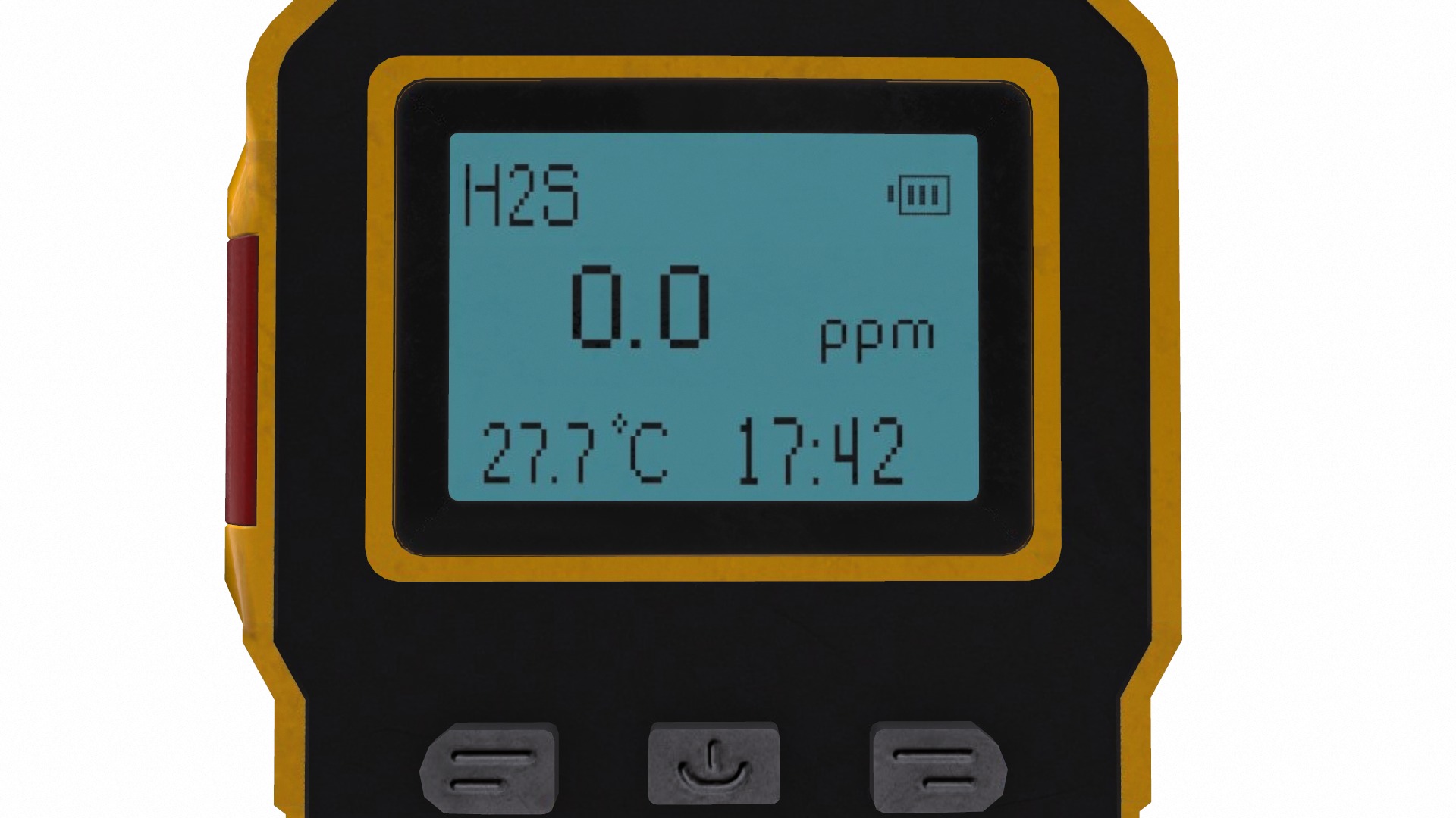 Portable Multi Gas Detector Low Poly Low-poly 3D model_16