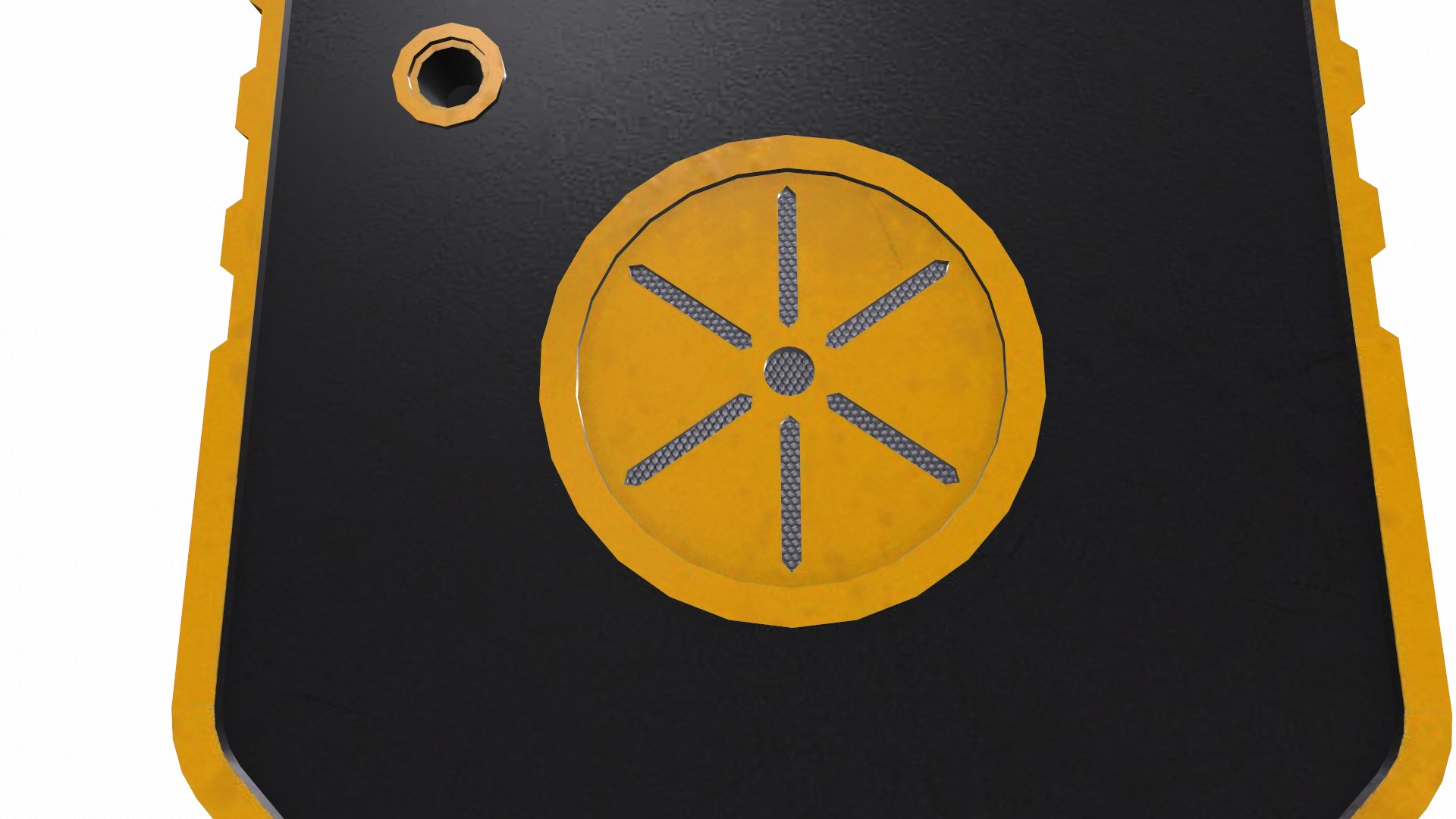 Portable Multi Gas Detector Low Poly Low-poly 3D model_21