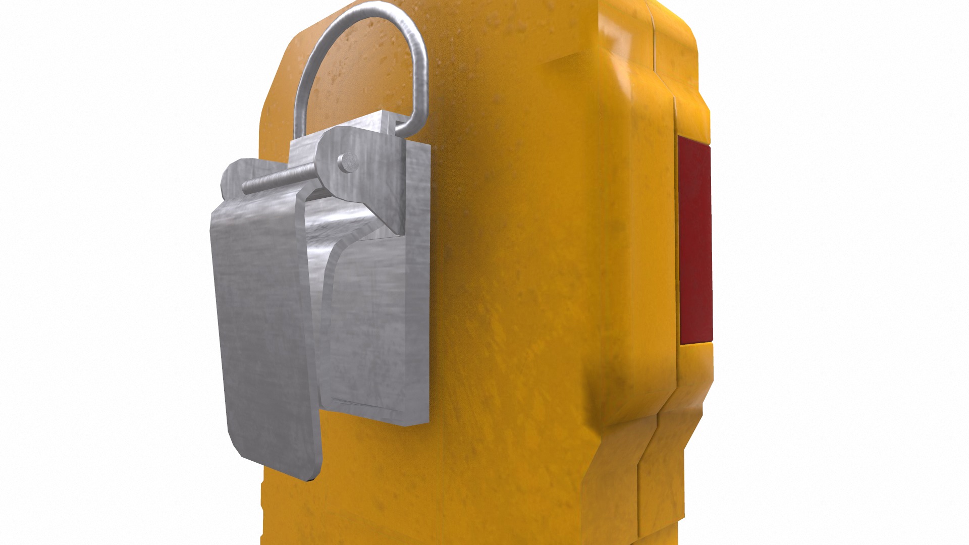 Portable Multi Gas Detector Low Poly Low-poly 3D model_17