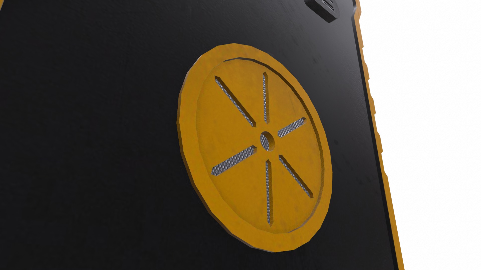 Portable Multi Gas Detector Low Poly Low-poly 3D model_13