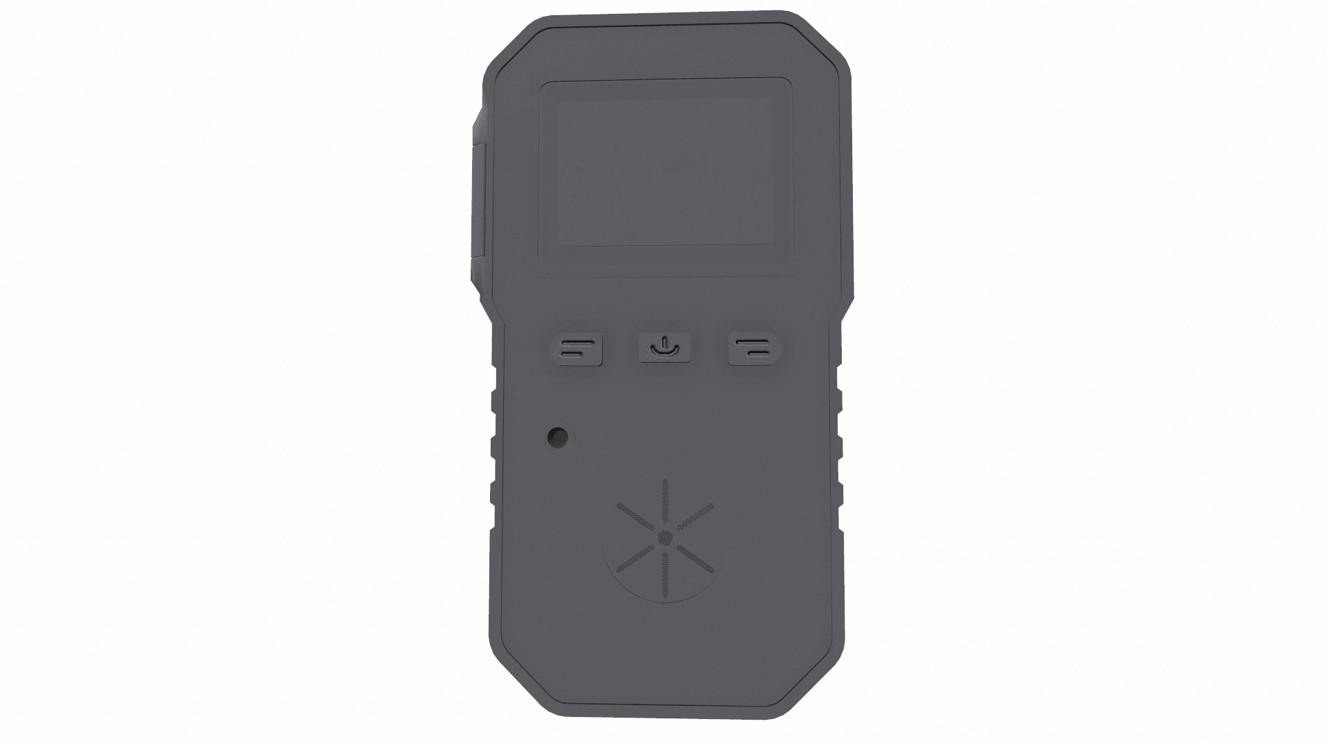 Portable Multi Gas Detector Low Poly Low-poly 3D model_37